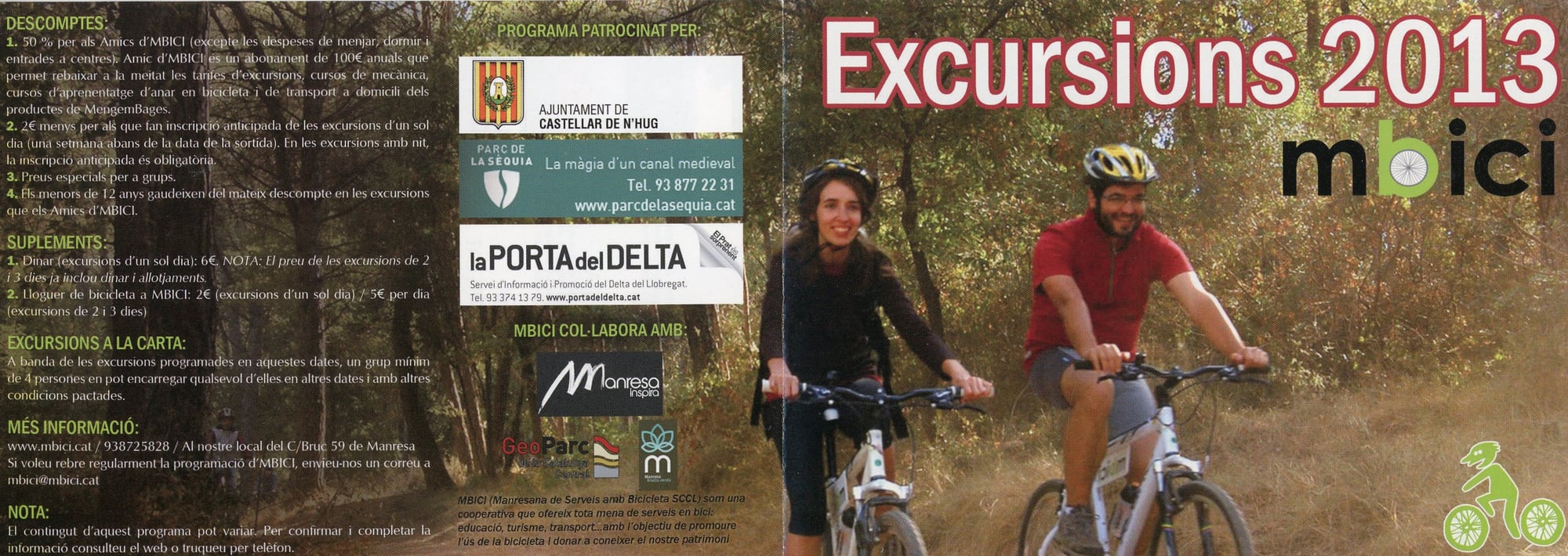 Excursions 2013 mbici - Portada