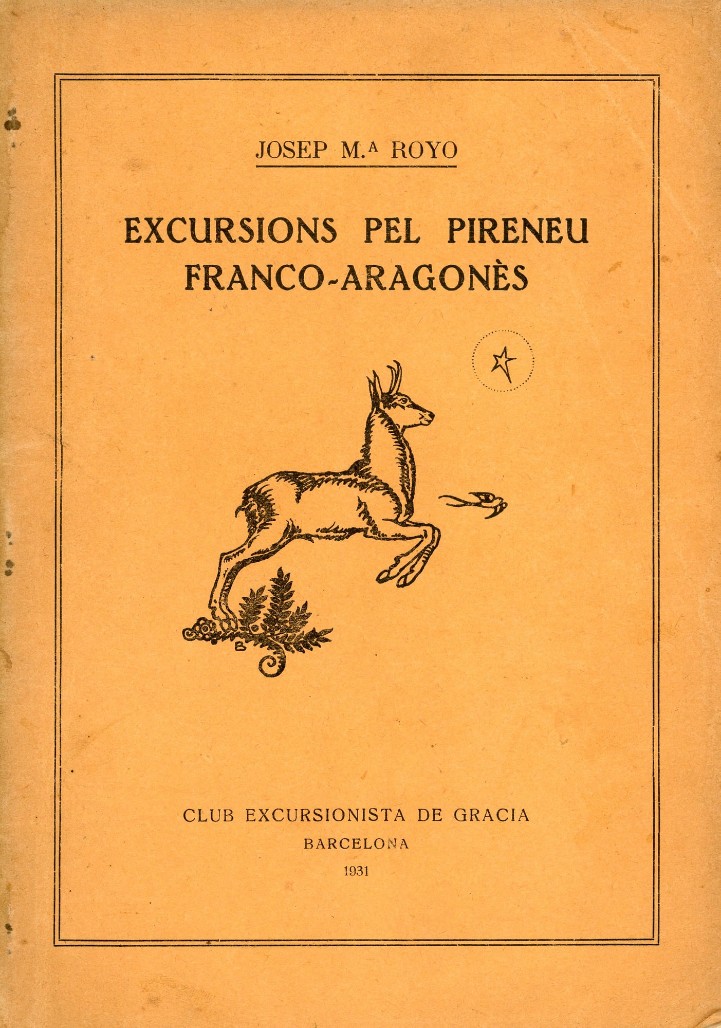 Excursions pel Pirineu franco-aragonès - Portada