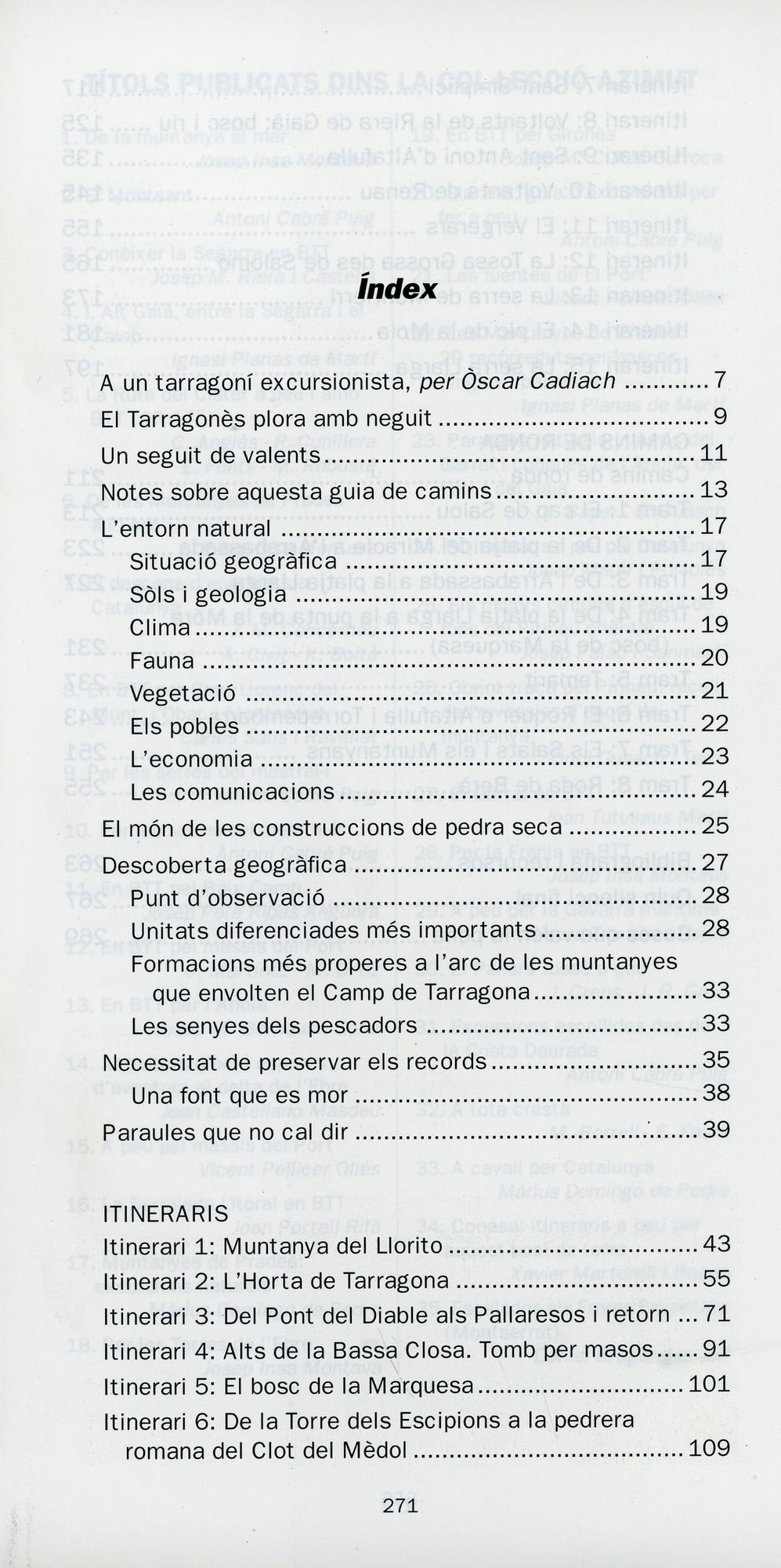 Excursions pel Tarragonès : Per a fer a peu i en BTT - Miniatura 2