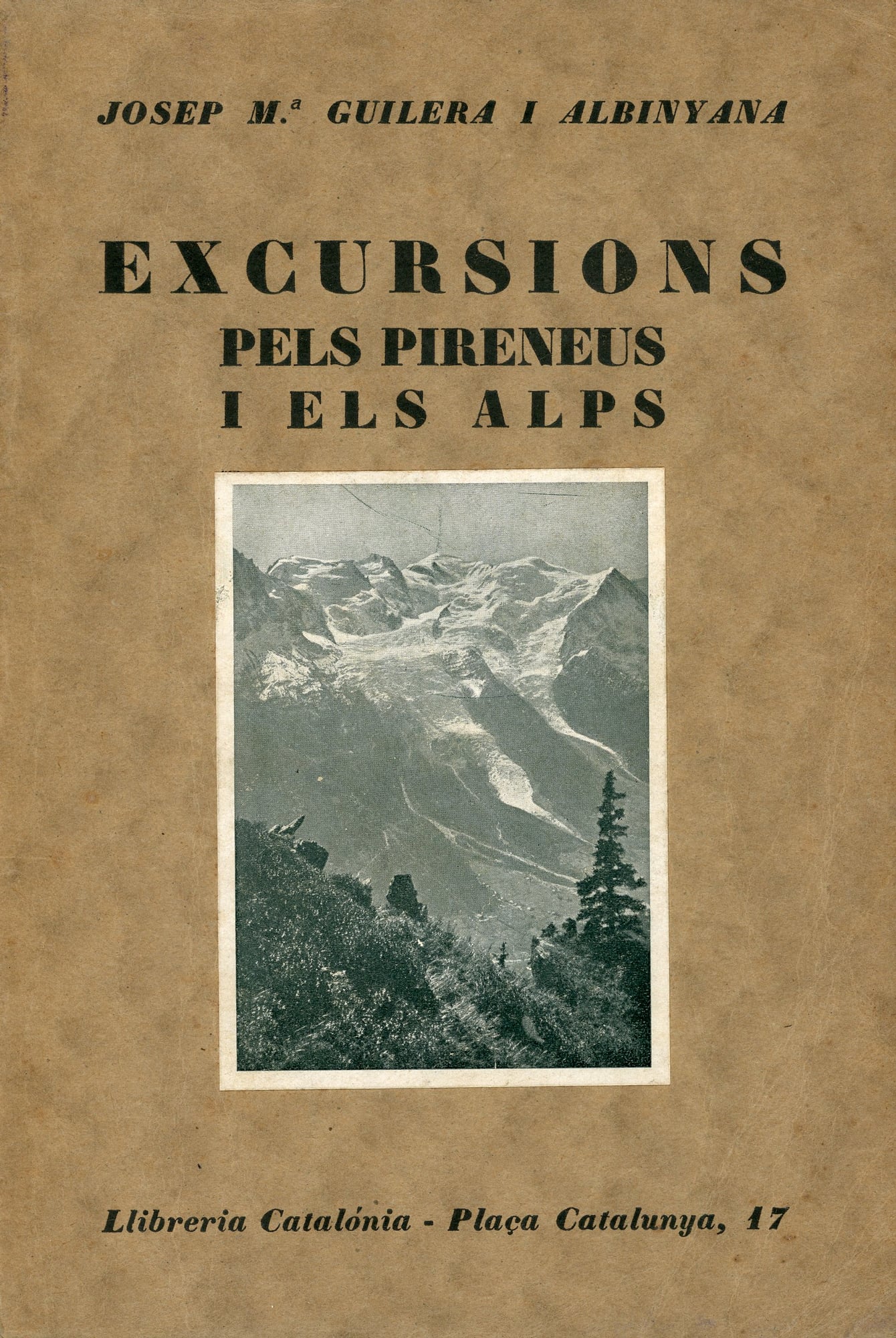 Excursions pels Pirineus i els Alps - Portada