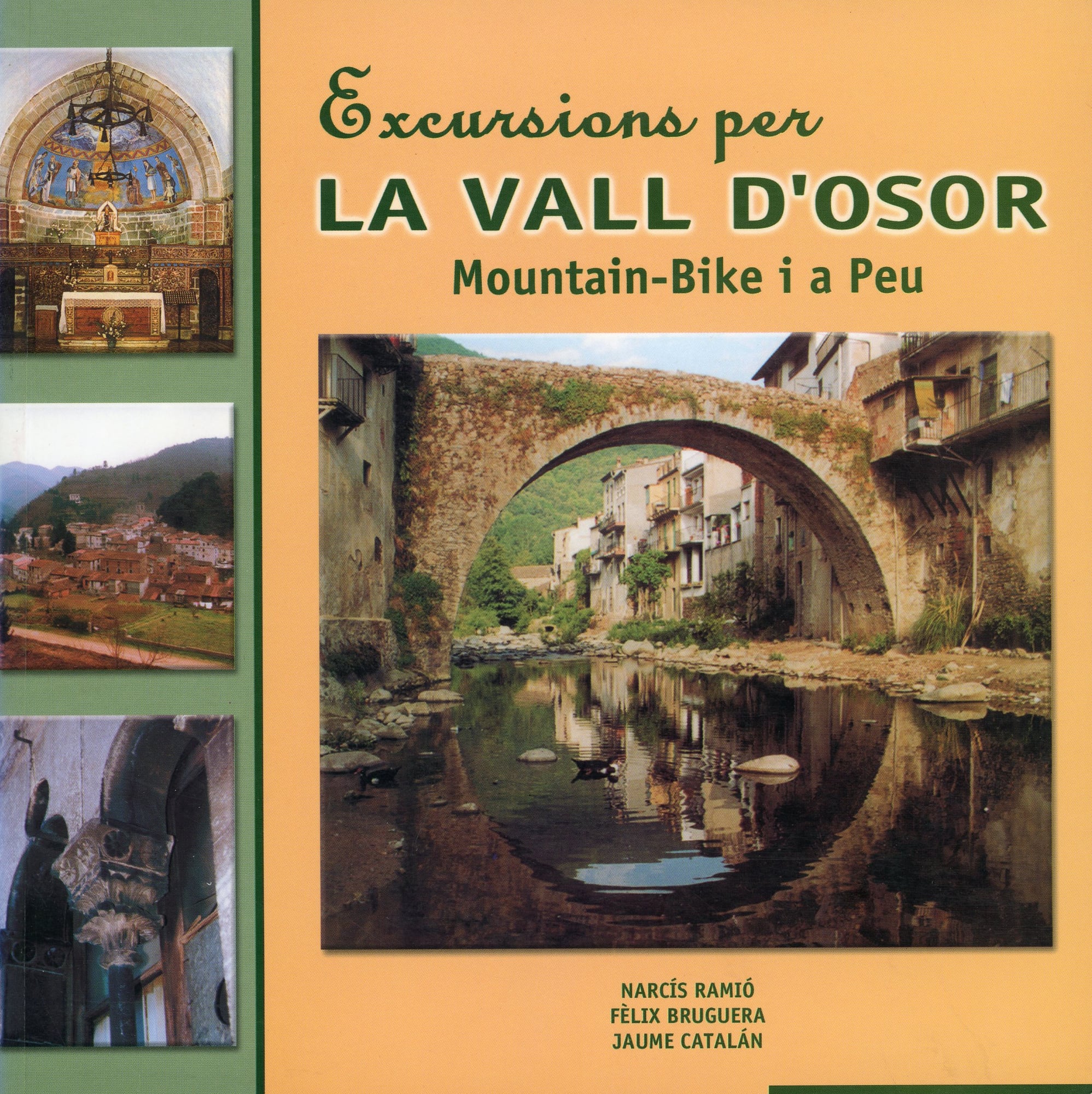 Excursions per La Vall d'Osor : Mountain-Bike i a Peu - Portada