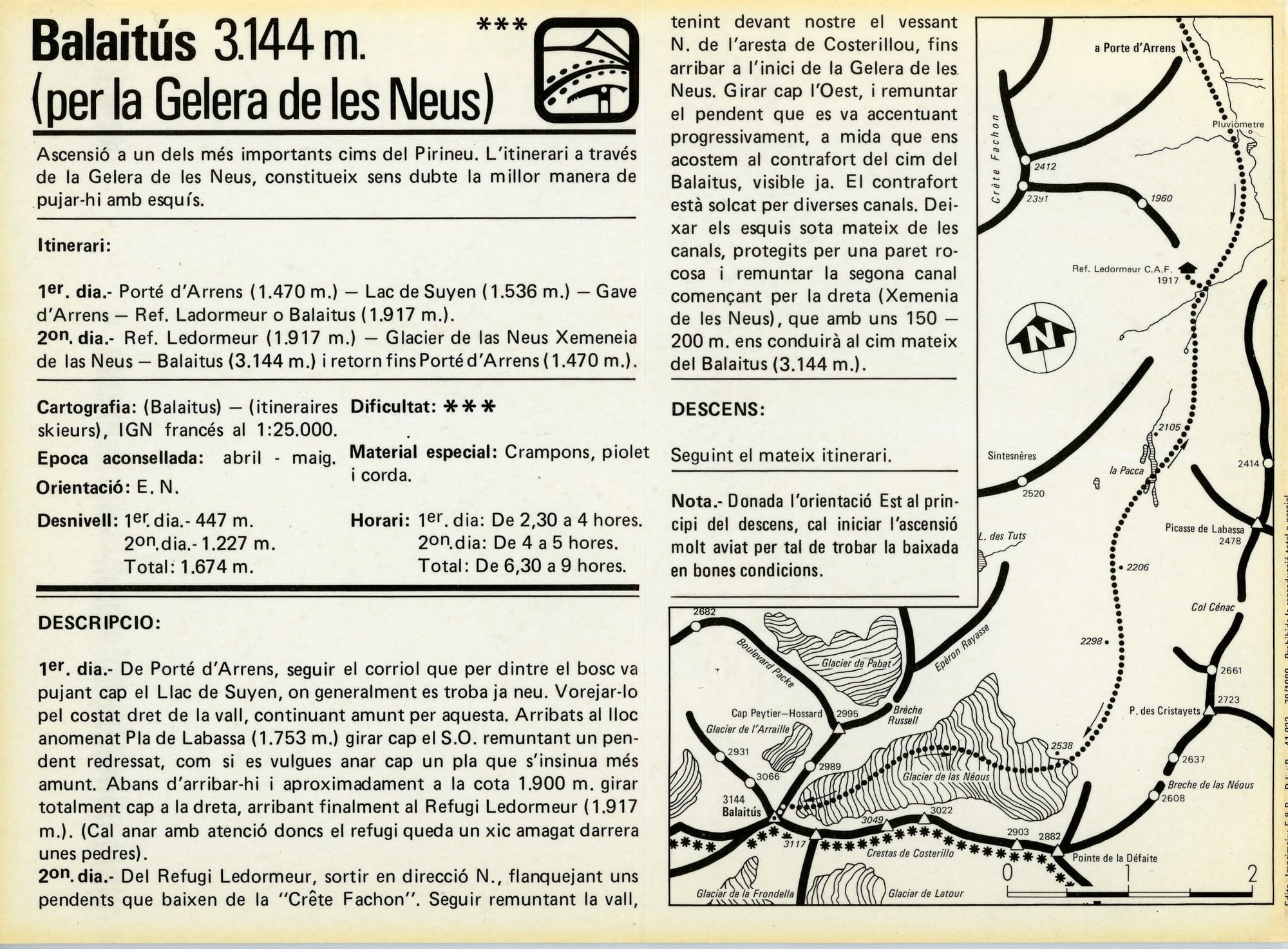 Fitxa Esquí : Fitxes-Itineraris d'esquí de Muntanya - Miniatura 5