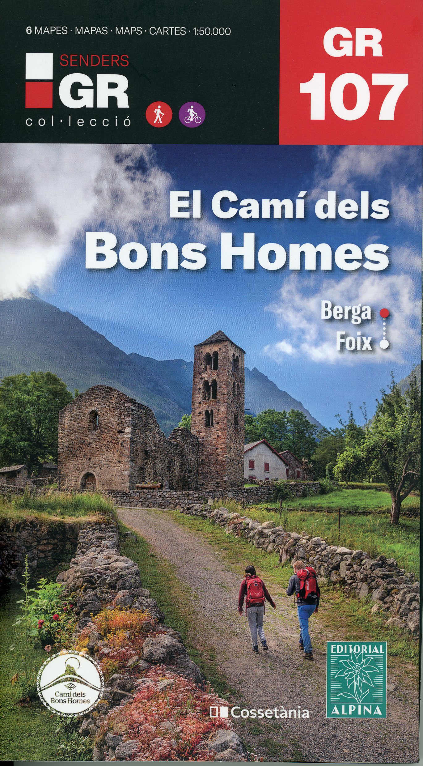 GR 107 : El Camí dels Bons Homes : Berga Foix - Portada