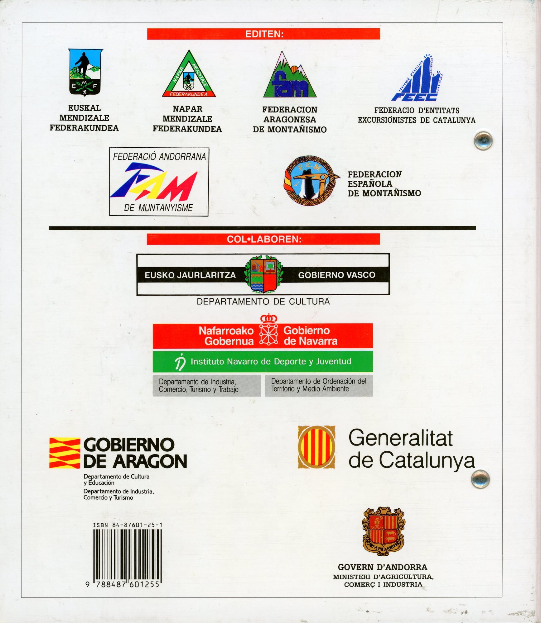GR 11 : Sender Pirenaic- Senda Pirenaica Euskadi-Navarra-Aragó-Andorra-Catalunya Senders de Gran Recorregut GR 11 - Miniatura 5