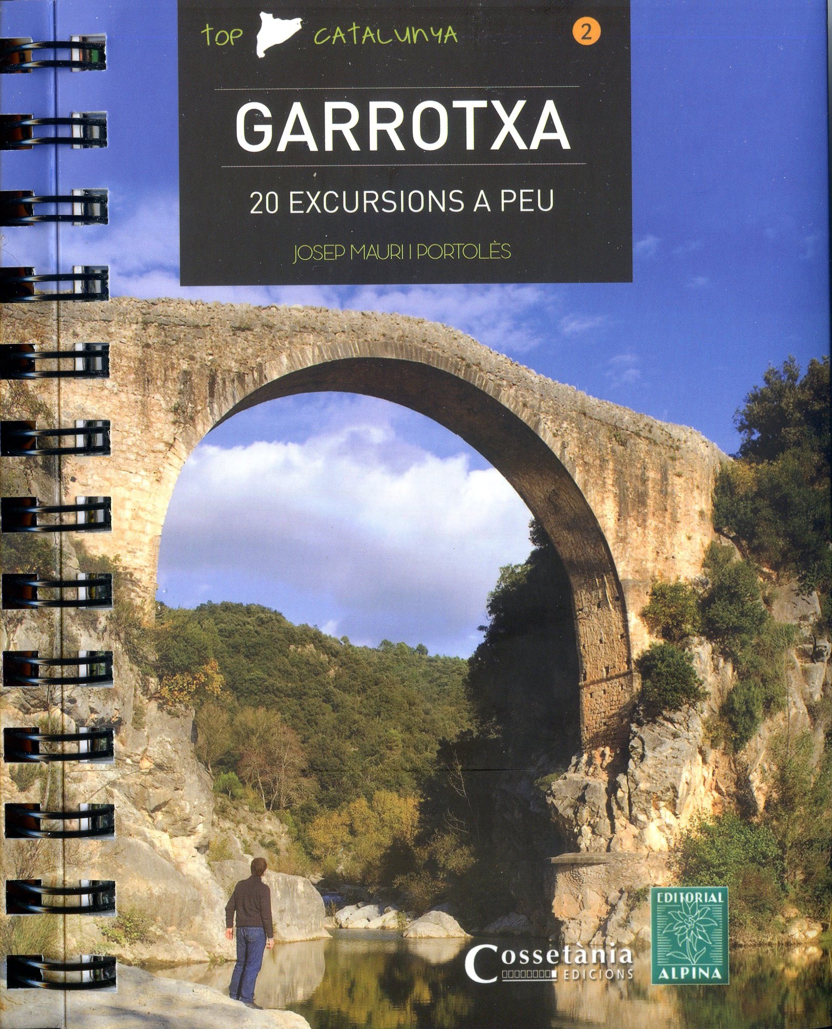 Garrotxa : 20 excursions a peu - Portada