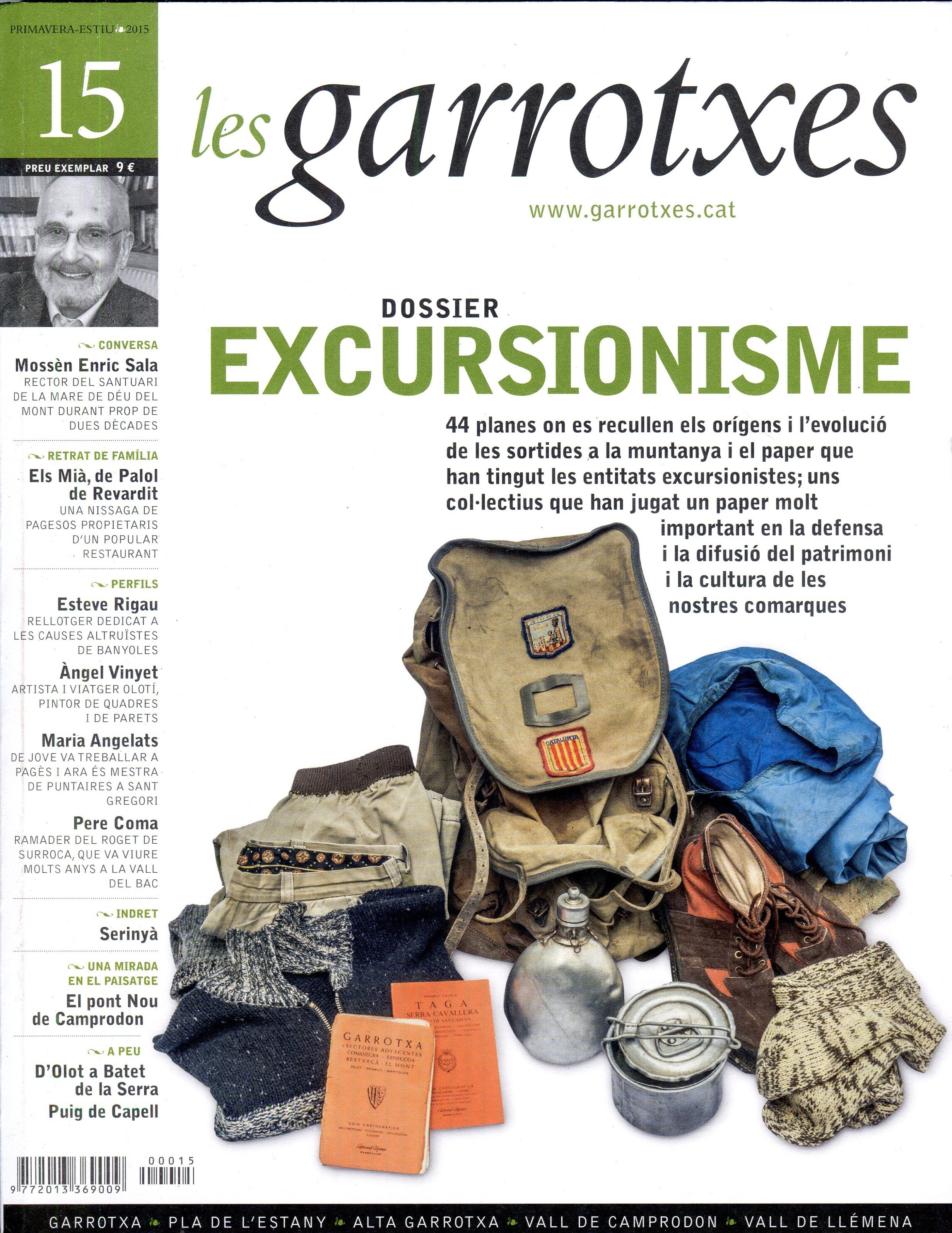 Dossier excursionisme [Garrotxa - Pla de l'Estany - Alta Garrotxa - Vall de Camprodon - Vall de Llémena] - Portada