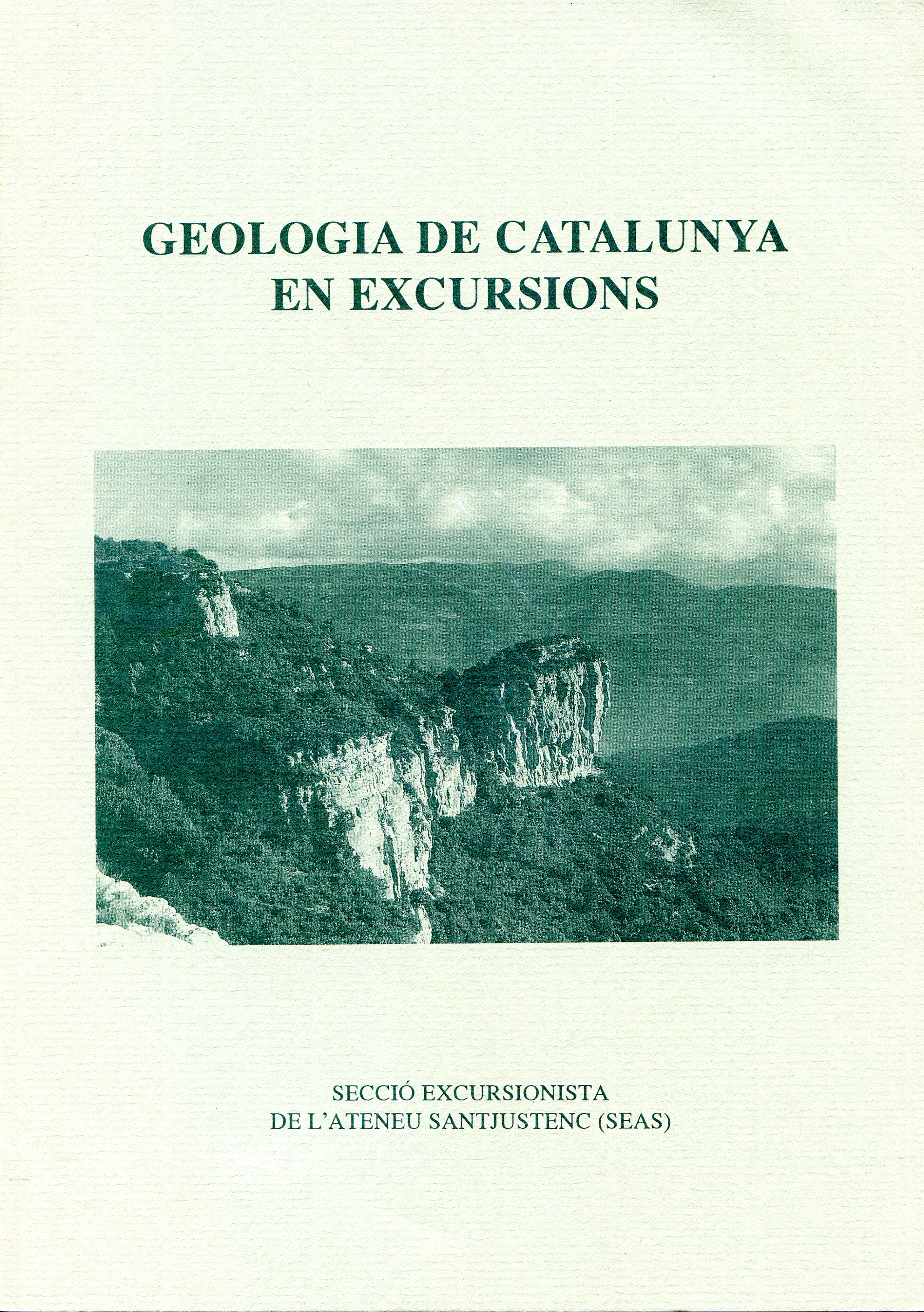 Geologia de Catalunya en excursions - Portada