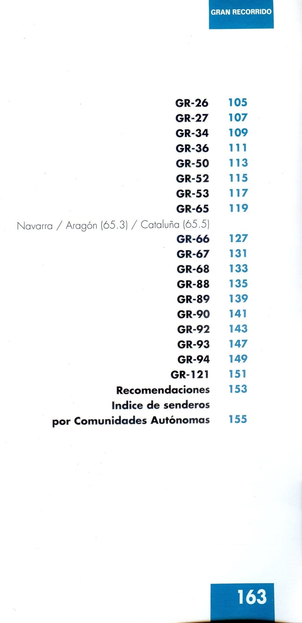 Gran Recorrido : Guia de senderos dels estado español - Miniatura 3
