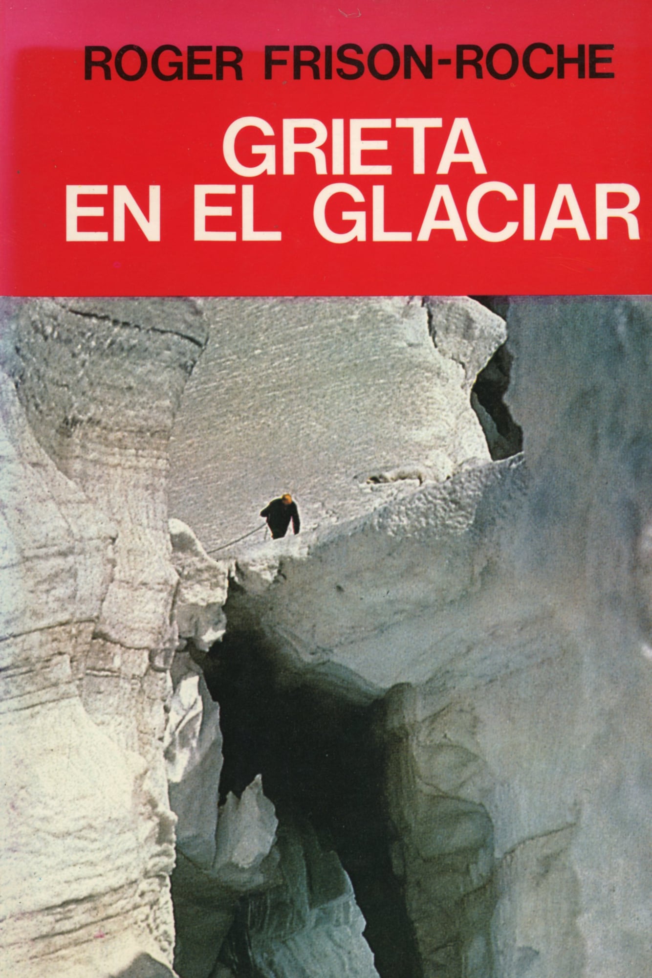 Grieta en el glaciar - Portada