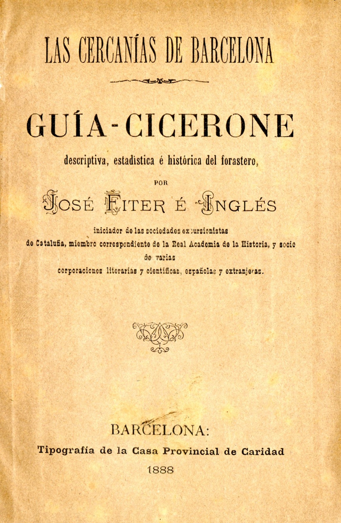cercanías de Barcelona, Las : Guía - Cicerone descriptiva, estadística é histórica del forastero - Miniatura 2