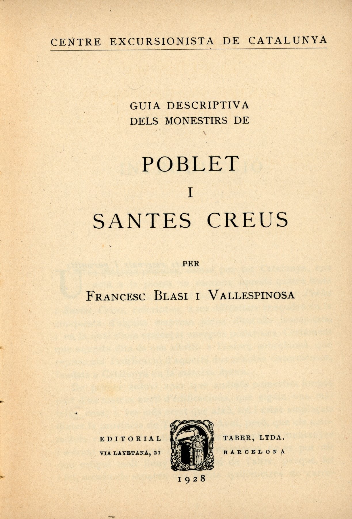 Guia descriptiva dels Monestirs de Poblet i Santes Creus - Miniatura 2
