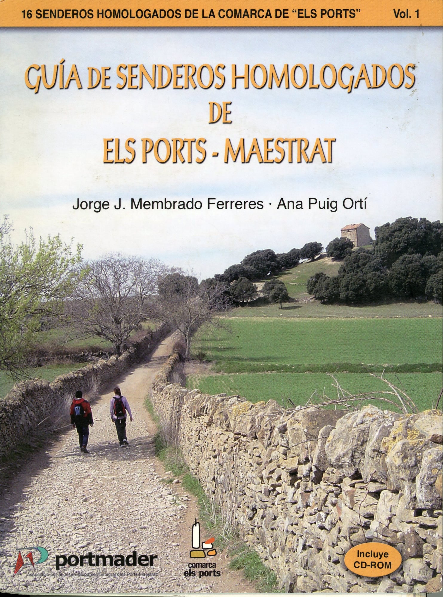 Guía de senderos homolados de Els Ports-Maestrat - Portada