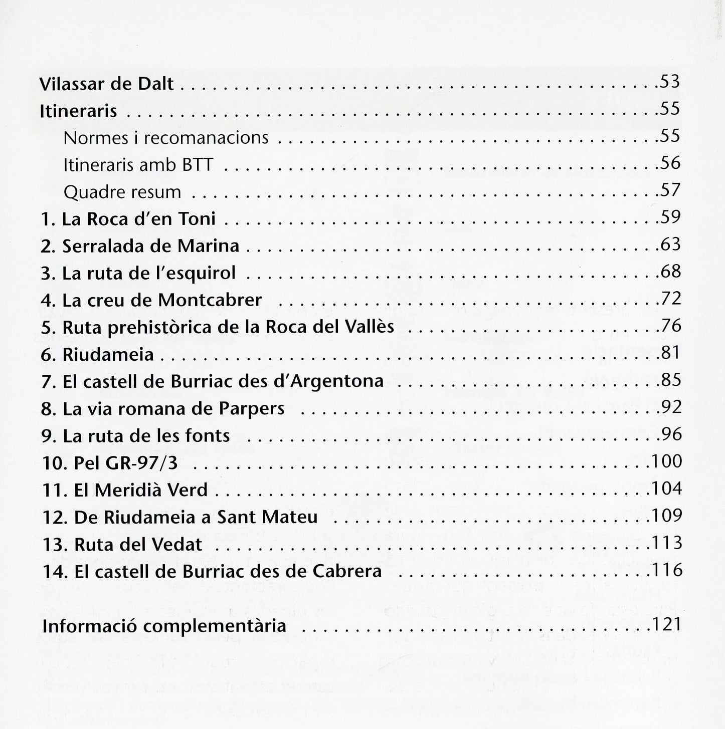 Guia del Parc de la Serralada Litoral : La Conreria - Sant Mateu - Céllecs - Miniatura 3