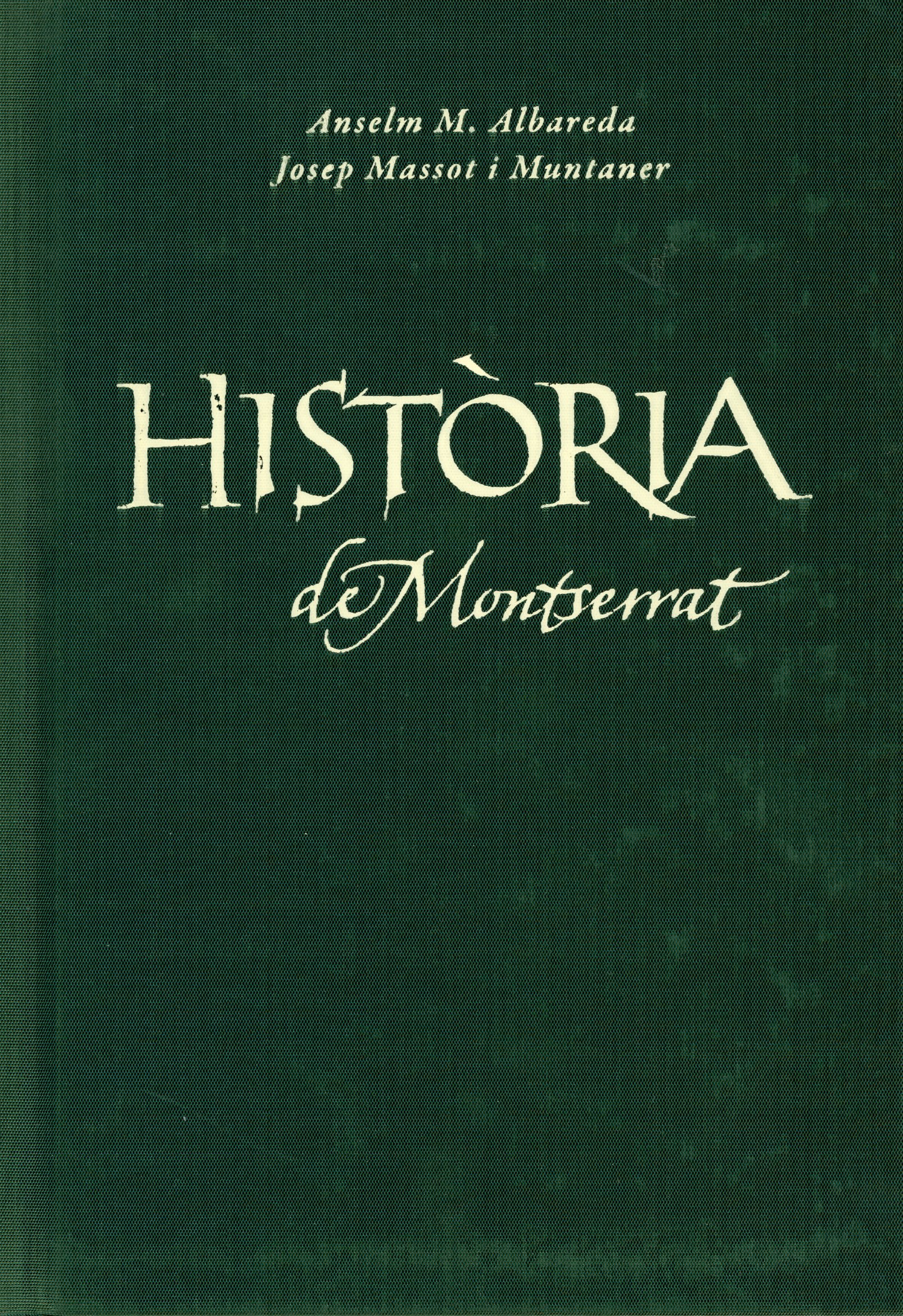 Història de Montserrat - Portada