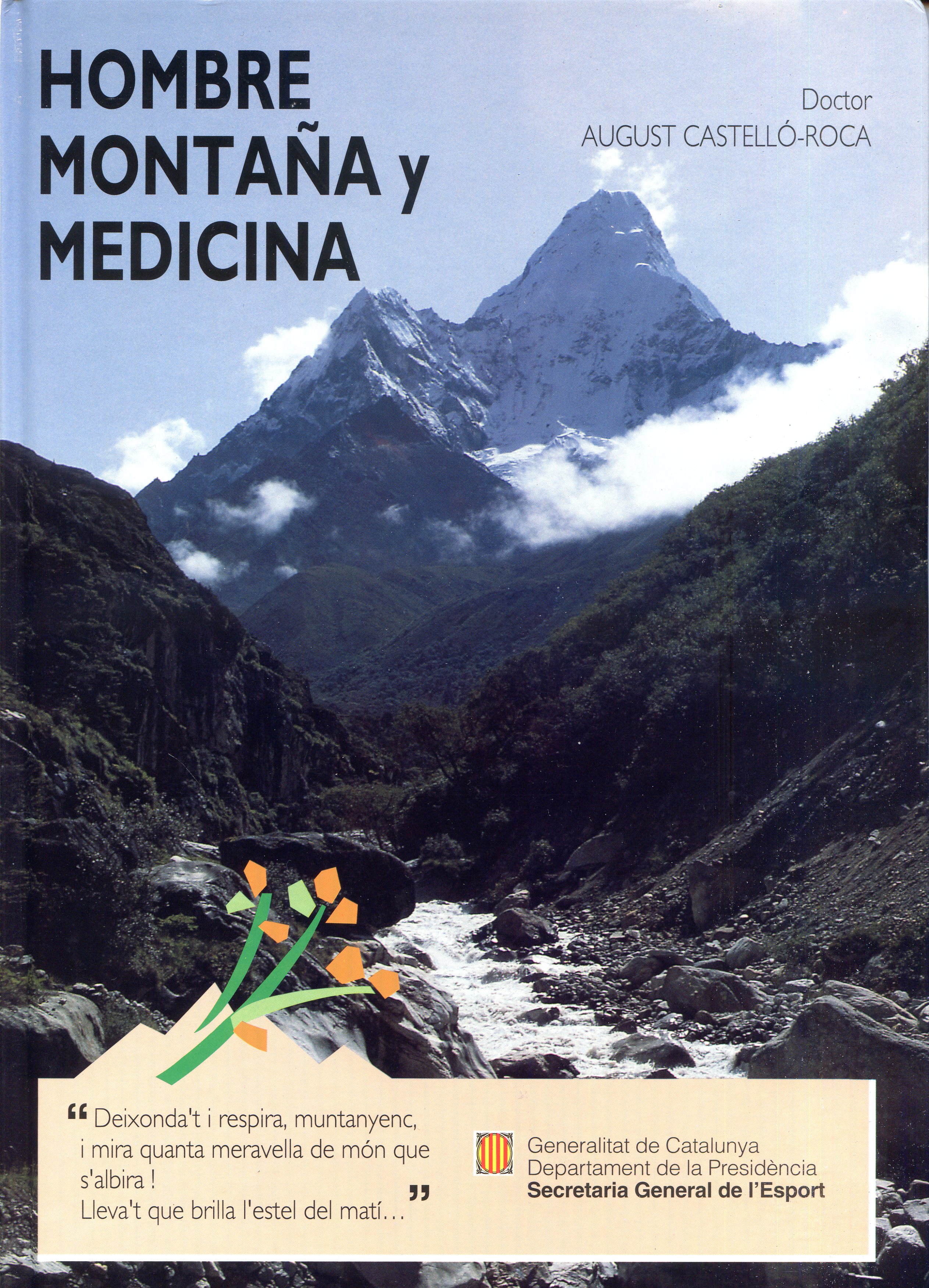 Hombre montaña y medicina - Portada