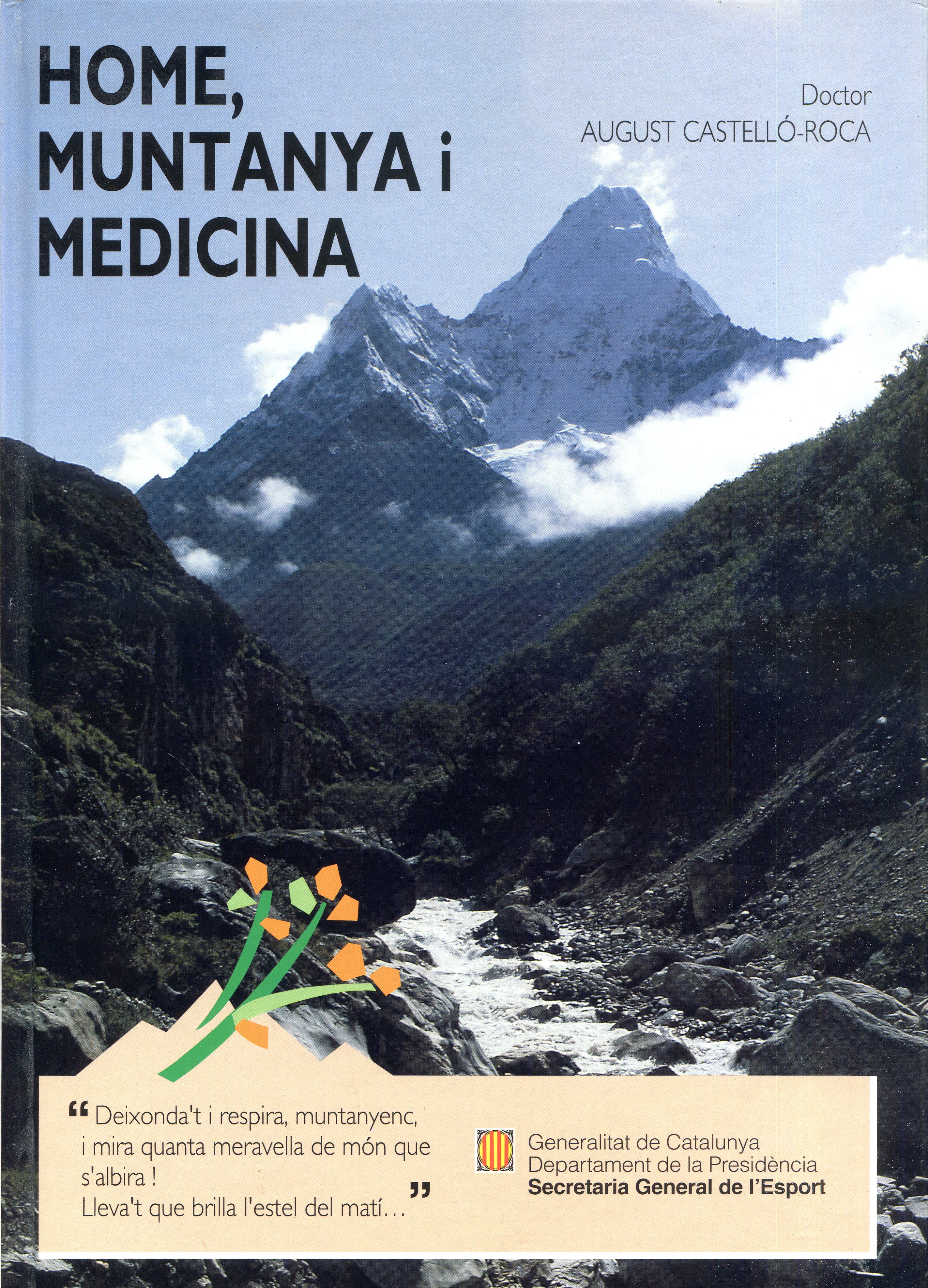 Home, muntanya i medicina - Portada