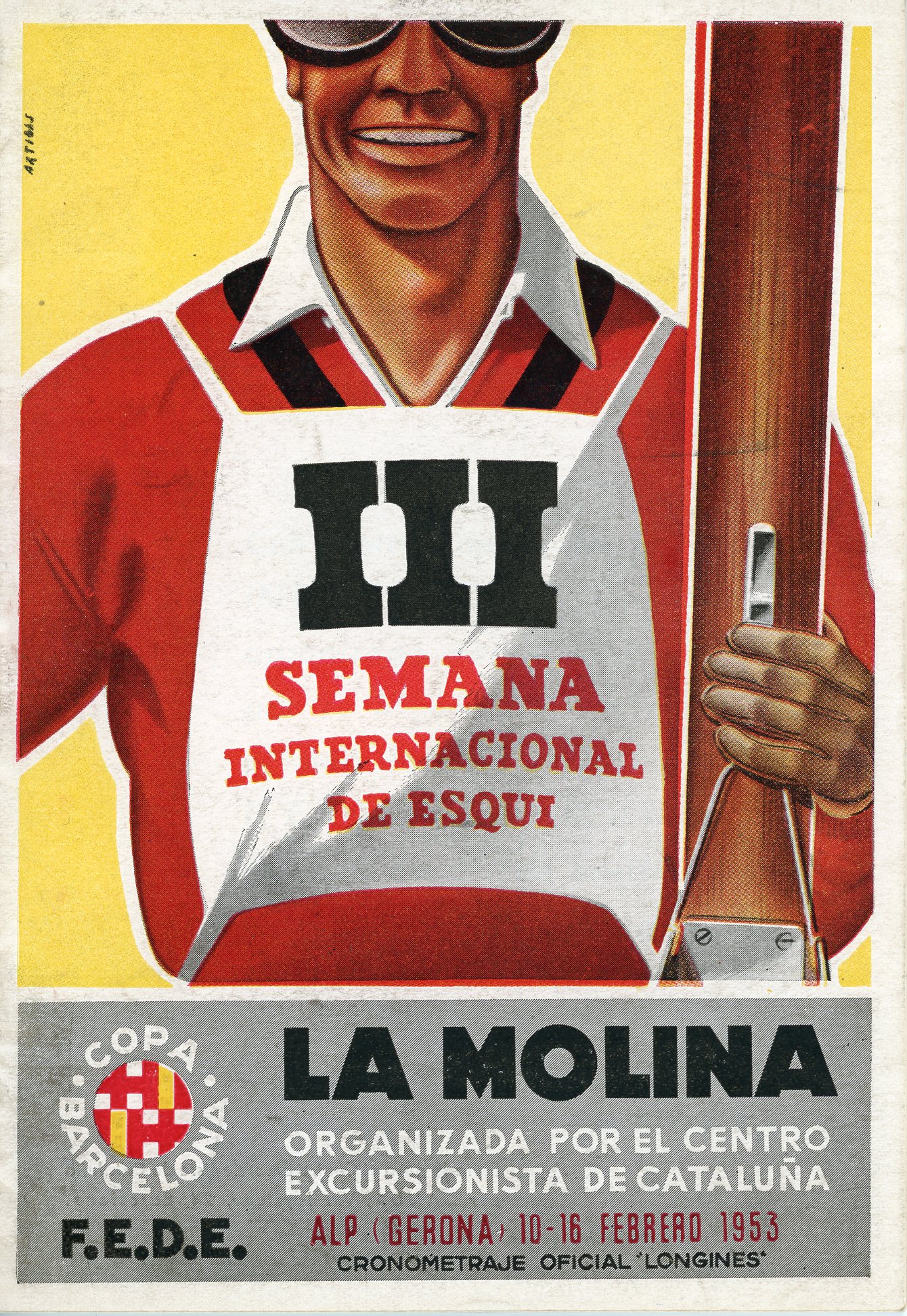 III Semana Internacional de Esquí : La Molina : Copa Barcelona - Portada