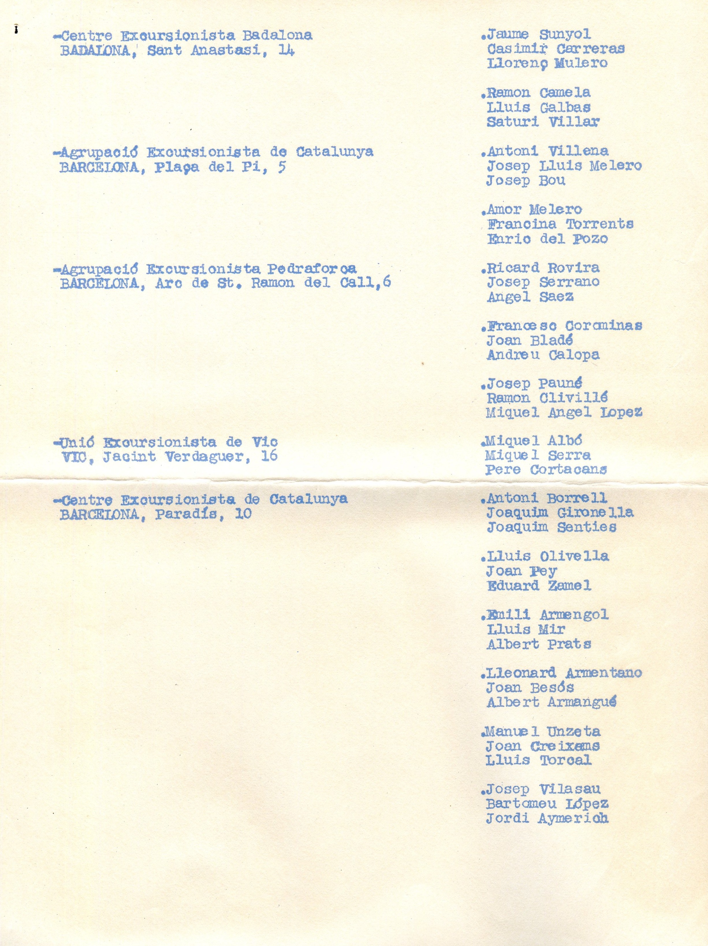IV Rallye d'alta muntanya - Vall Ferrera : 29, 30 juny - 1 juliol 1962 - Miniatura 3