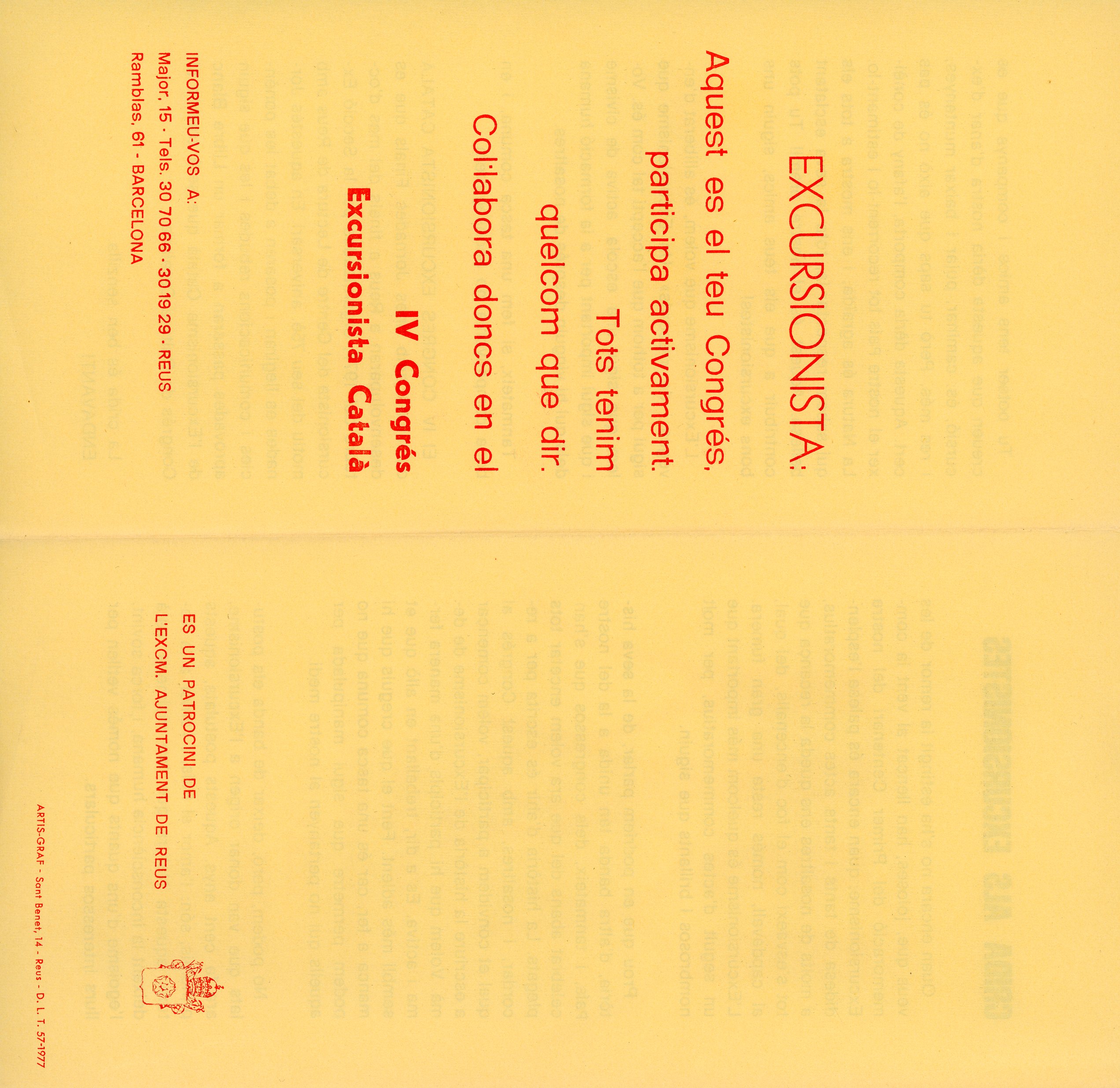 IV congrés excursionista català 1976-1977 - Miniatura 3