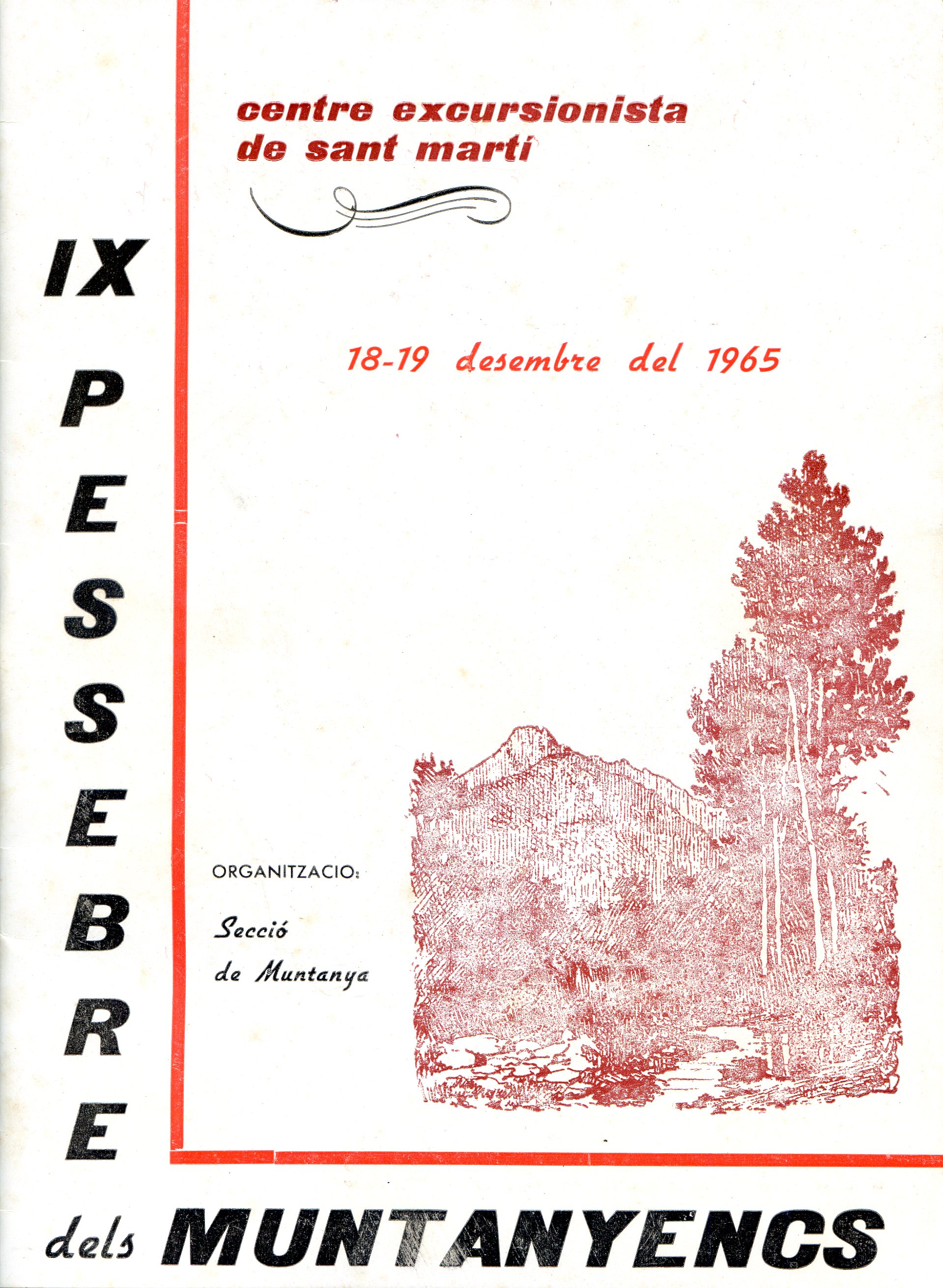 IX Pessebre dels muntanyencs - Portada