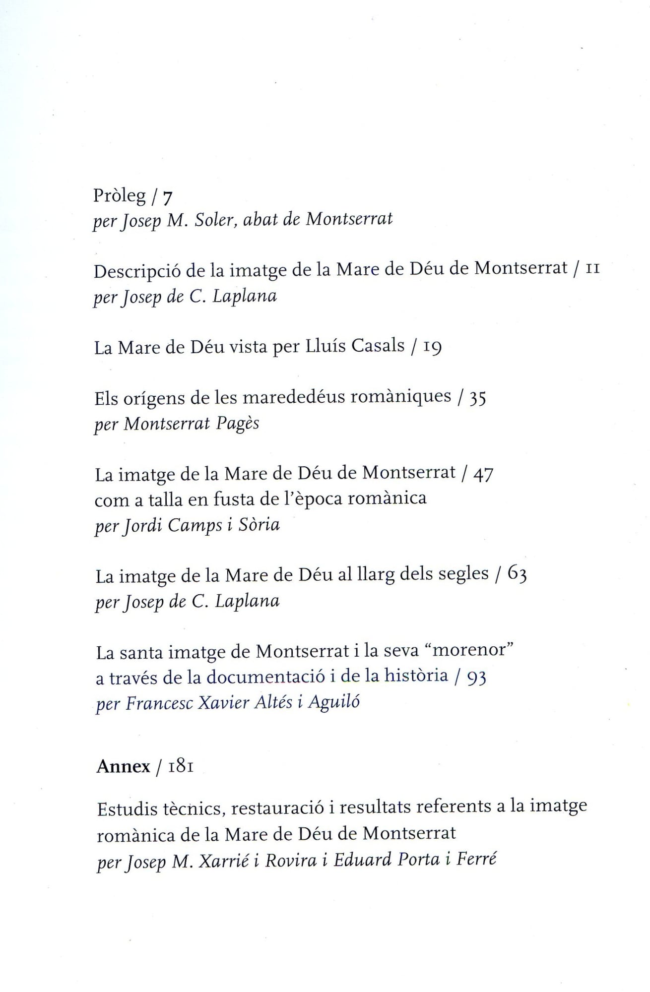 imatge de la Mare de Déu de Montserrat, La - Miniatura 2