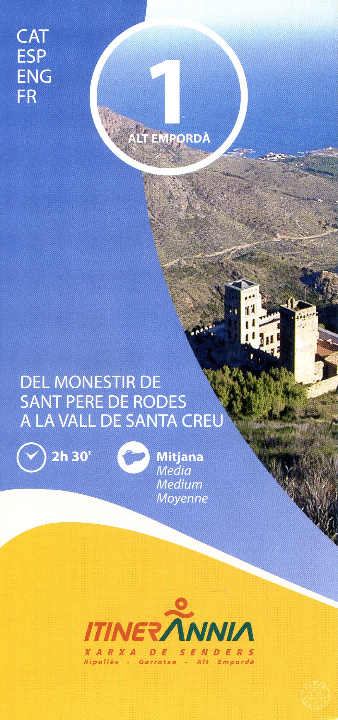 Del Monestir de Sant Pere de Rodes a la Vall de Santa Creu - Portada