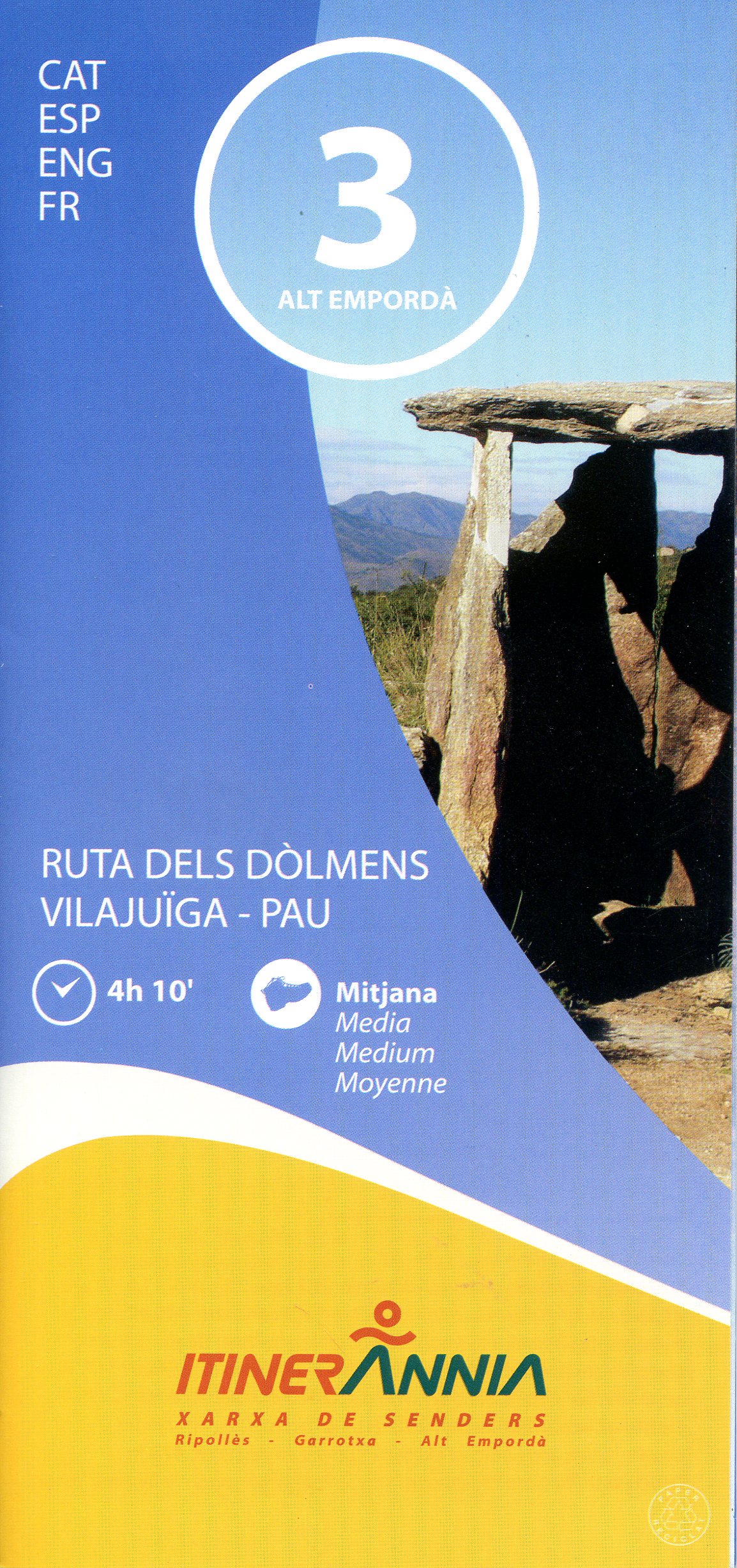Ruta dels dòlmens Vilajuïga - Pau - Portada