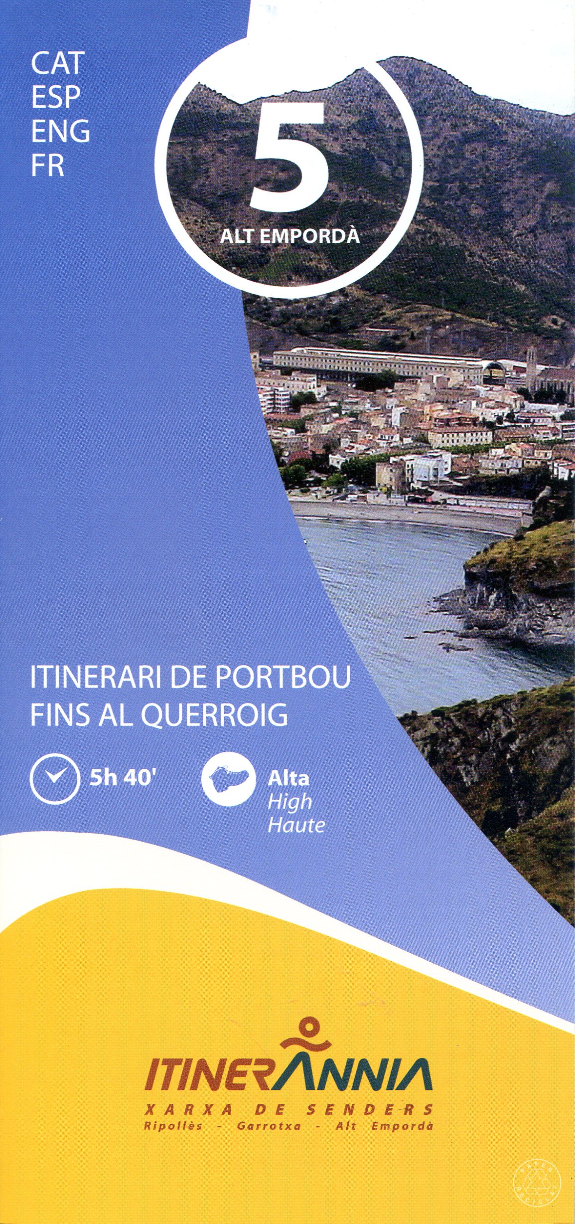Itinerari de Portbou fins al Querroig - Portada