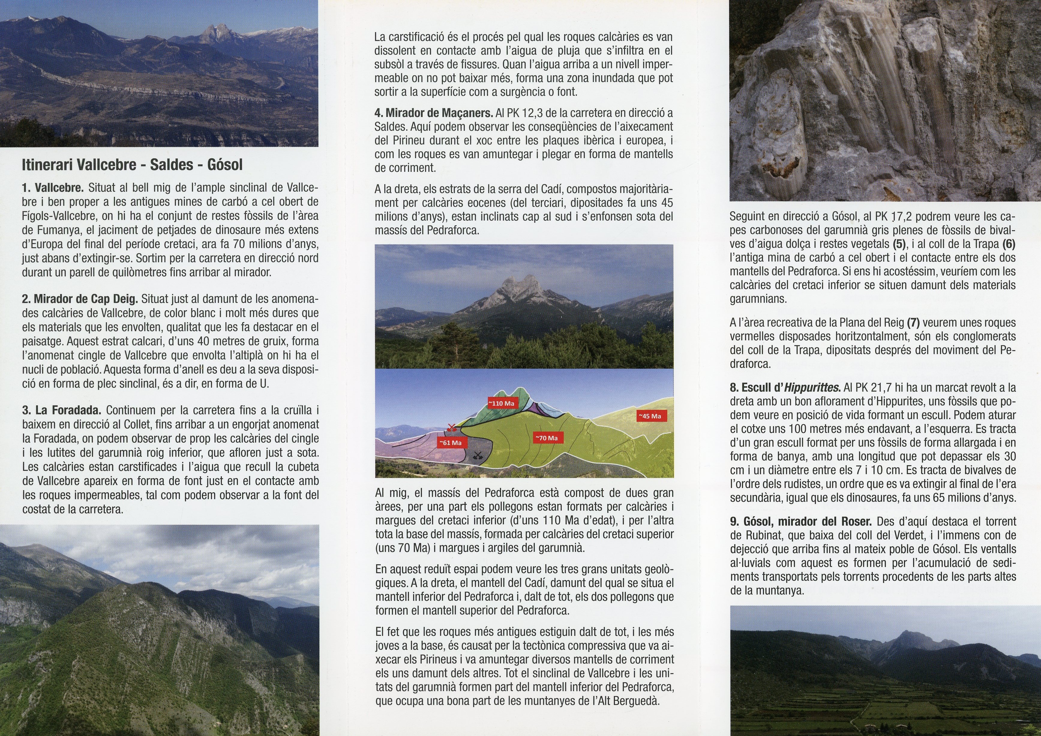 Itinerari geològic : Vallcebre - Saldes - Gósol - Miniatura 2