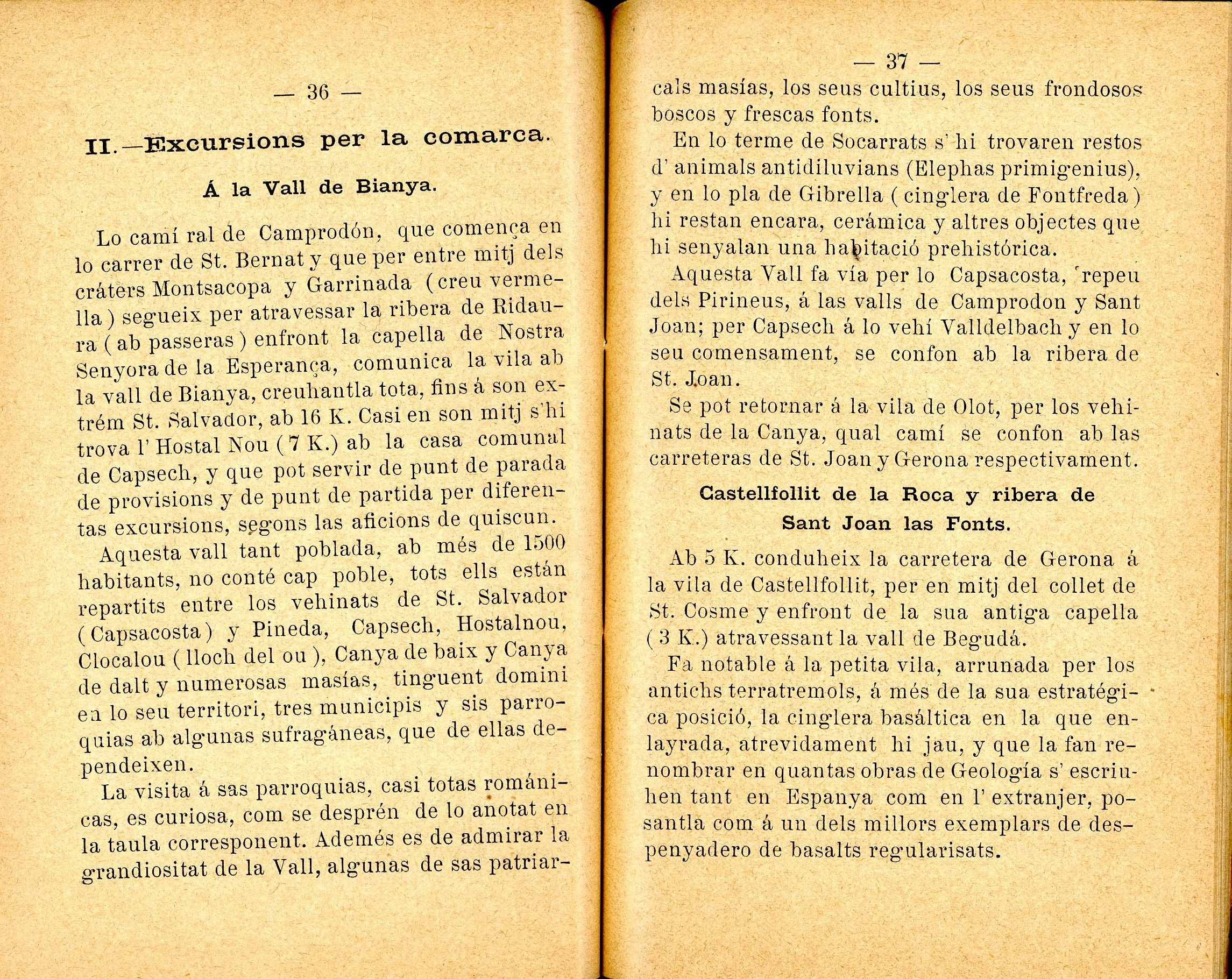 Itinerari o guía de la vila de Olot y sa comarca. Premiat en lo Certamen del Centre Catalanista de Olot, ab l'ofrena del Exm. Sr. Compte de Serra y Sant Iscle, Senador del Regne - Miniatura 5