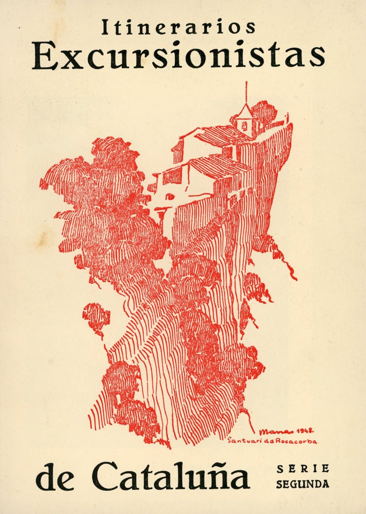 Itinerarios Excursionistas de Cataluña - Portada
