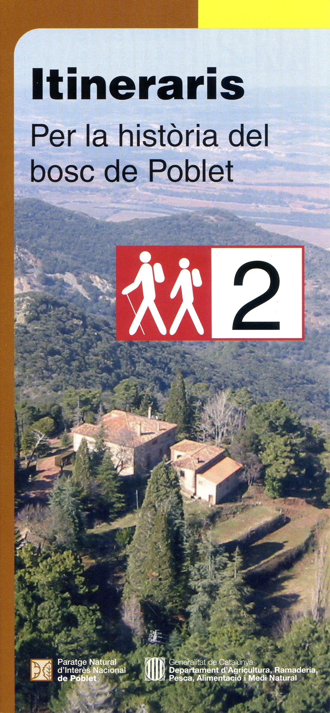 Itineraris : Per la història del bosc de Poblet - Portada