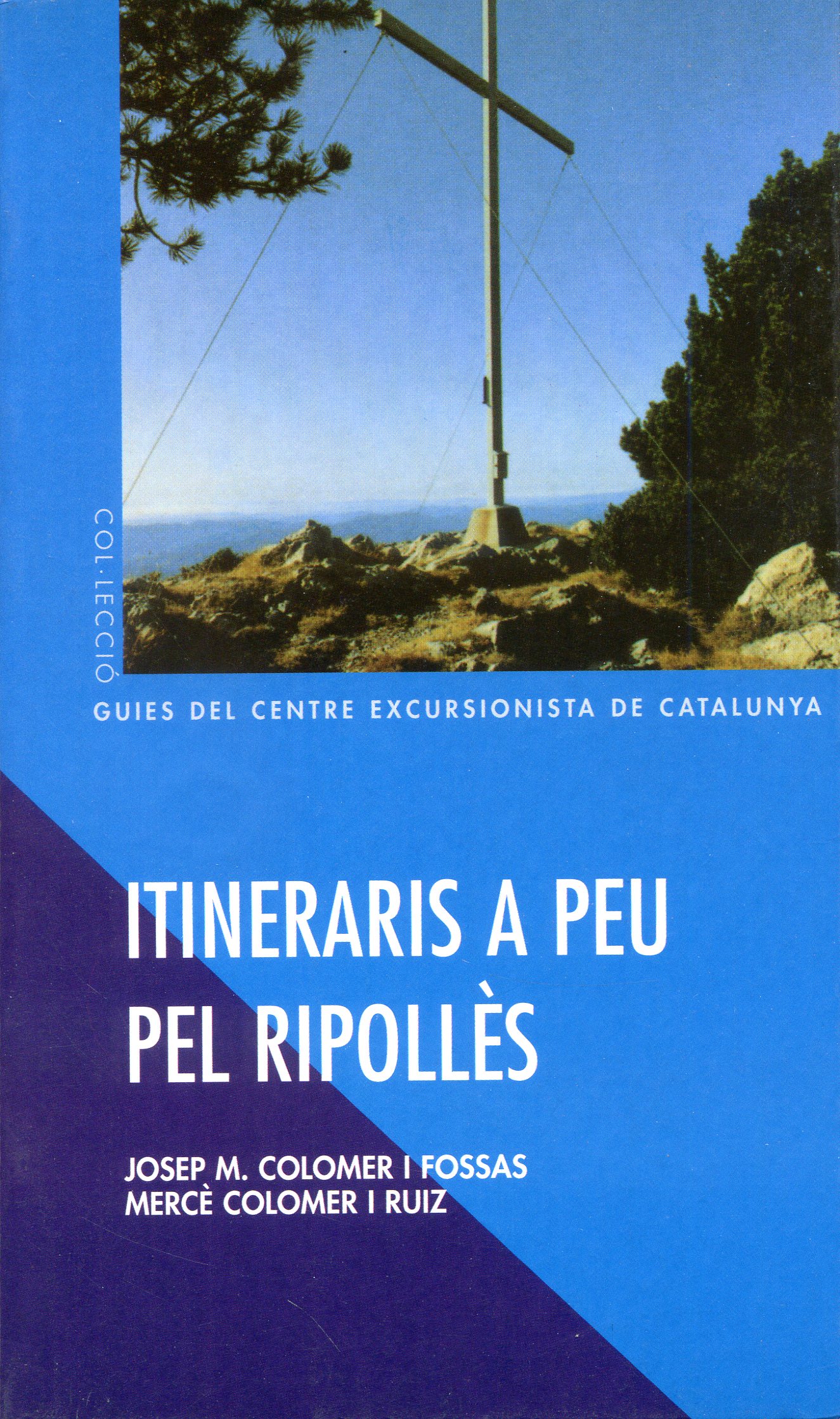 Itineraris a peu pel Ripollès - Portada