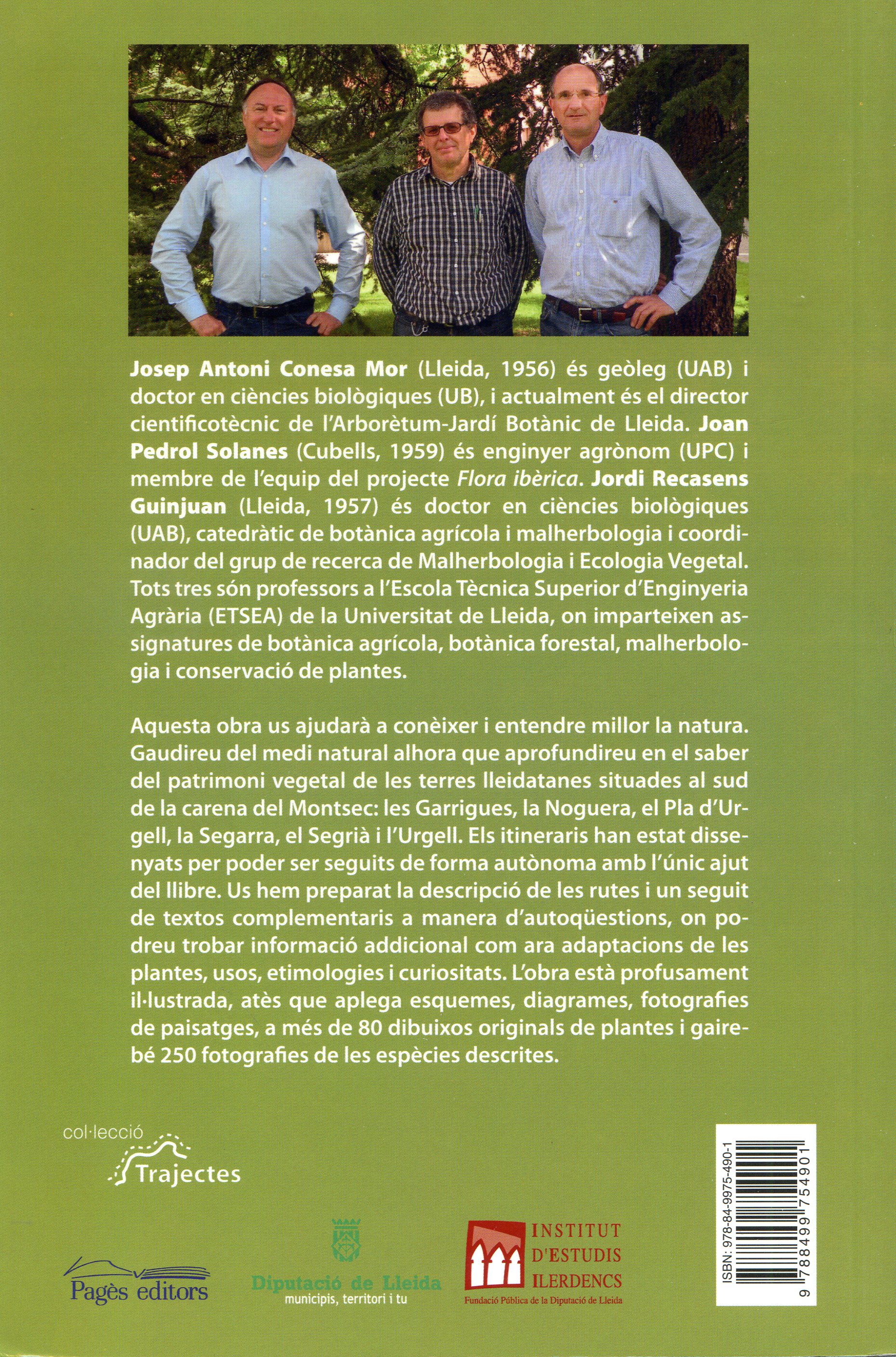 Itineraris botànics per les terres de Lleida : Les Garrigues, la Noguera, el Pla d'Urgell, la Segarra, el Segrià i l'Urgell - Miniatura 3