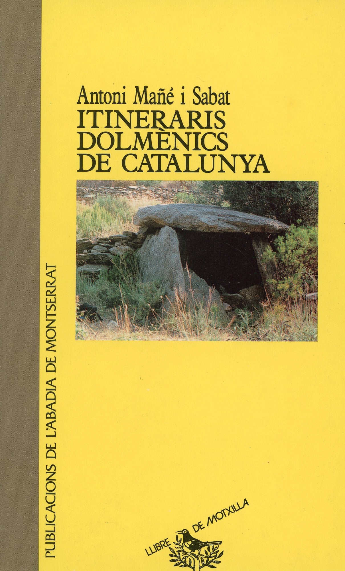 Itineraris dolmènics de Catalunya - Portada
