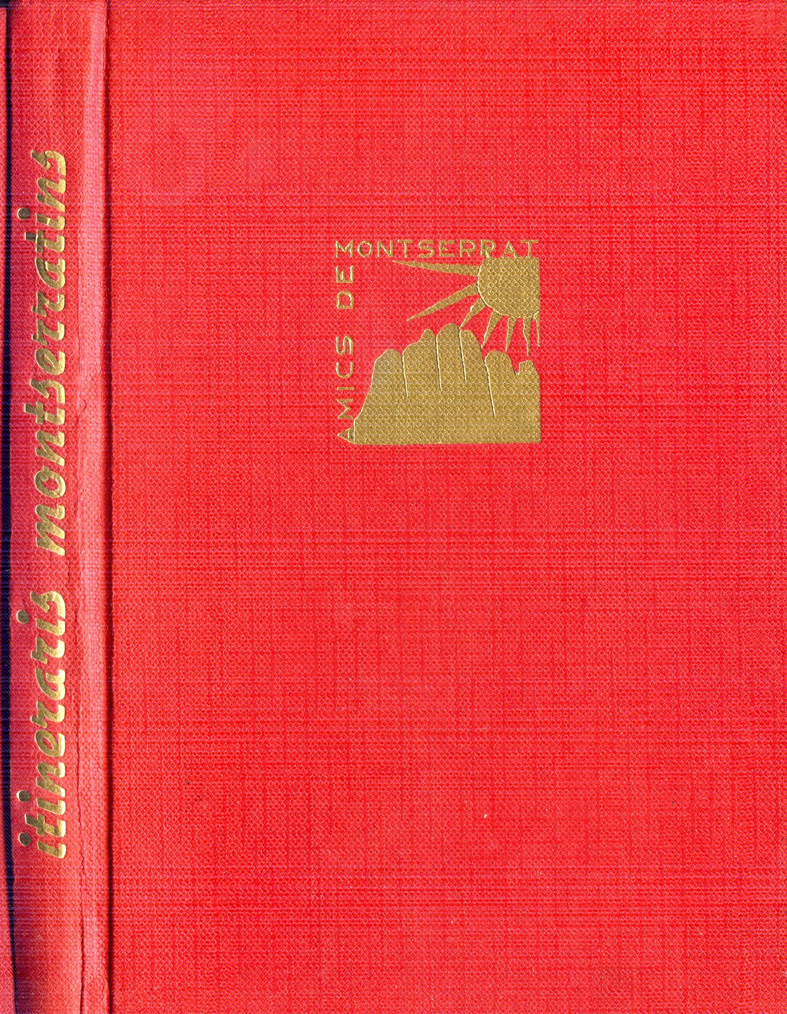 Itineraris montserratins - Portada