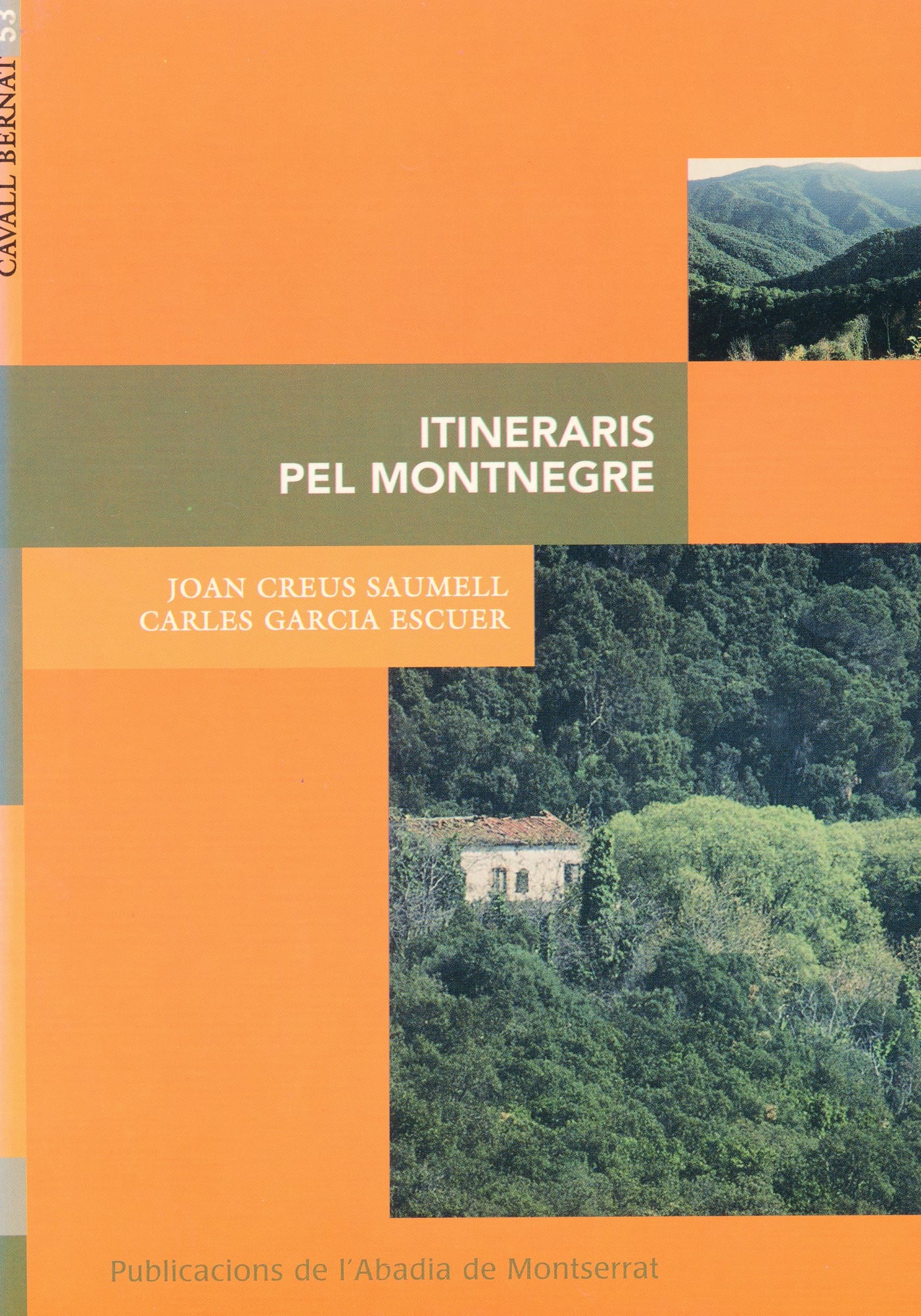 Itineraris pel Montnegre - Portada