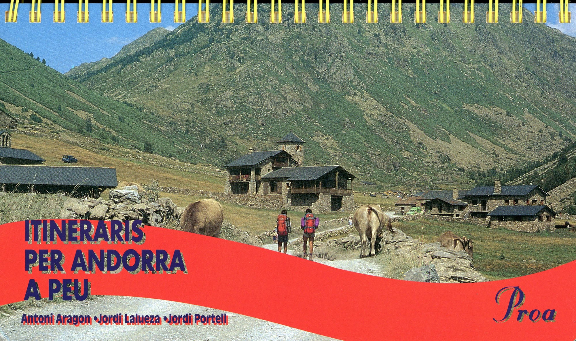 Itineraris per Andorra a peu // Itineraris per Andorra en bicicleta de muntanya - Portada