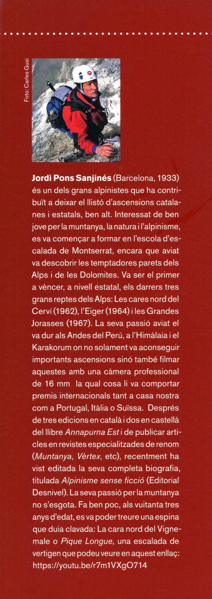 Jordi Pons : Annapurna Est : Un vuit mil verge - Miniatura 3