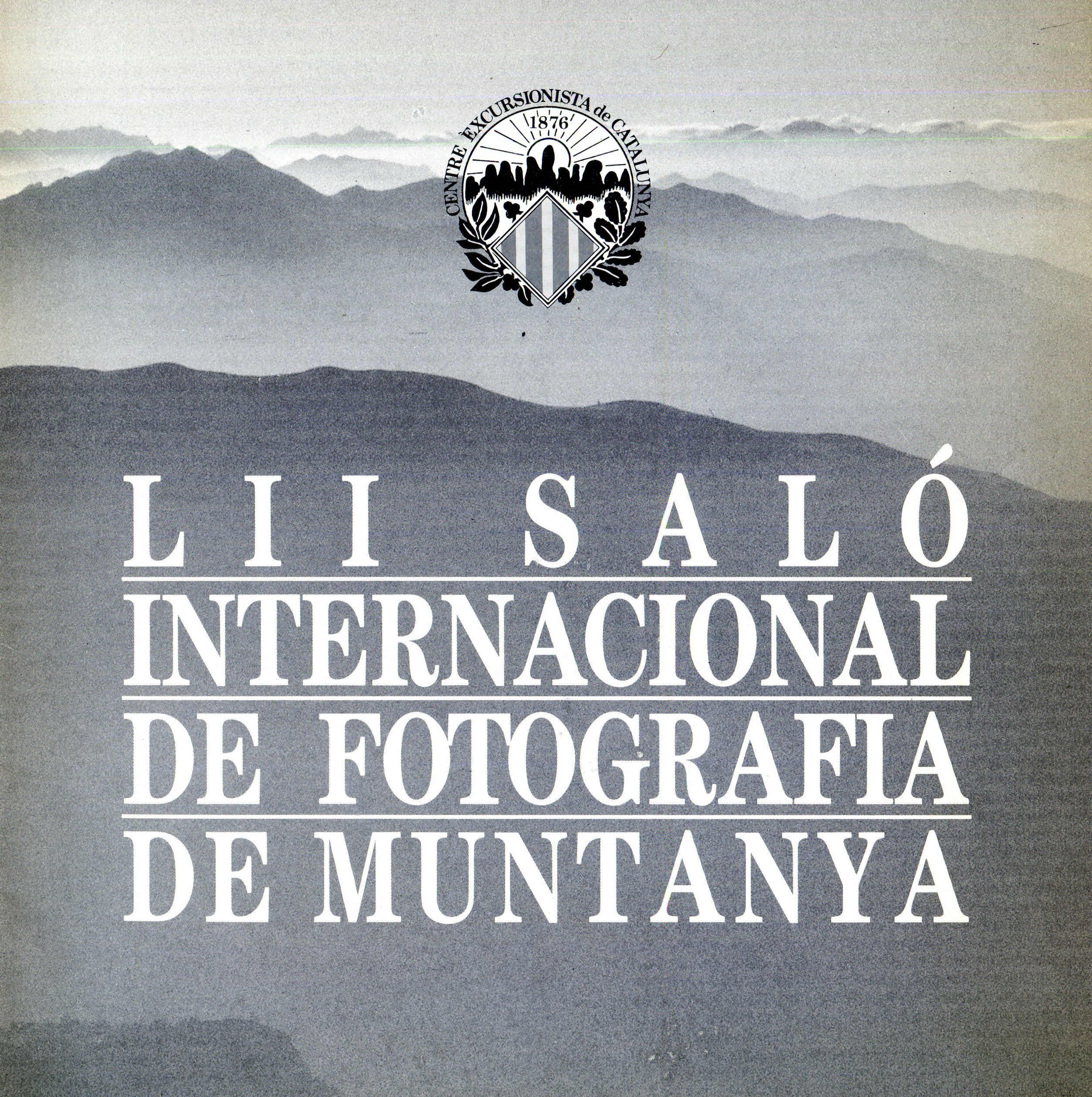 LII Saló Internacional de Fotografia de Muntanya - Portada