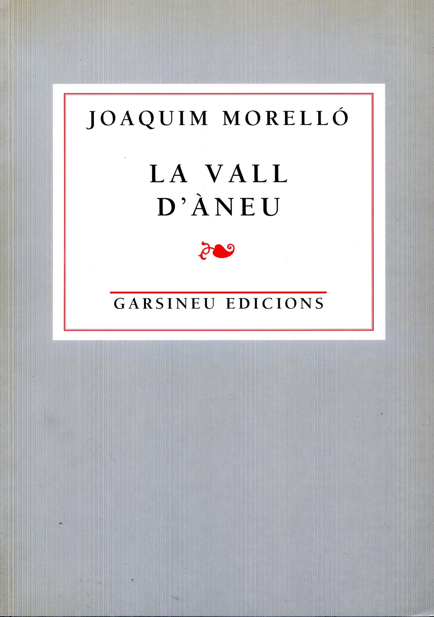 Vall d'Àneu, La - Portada