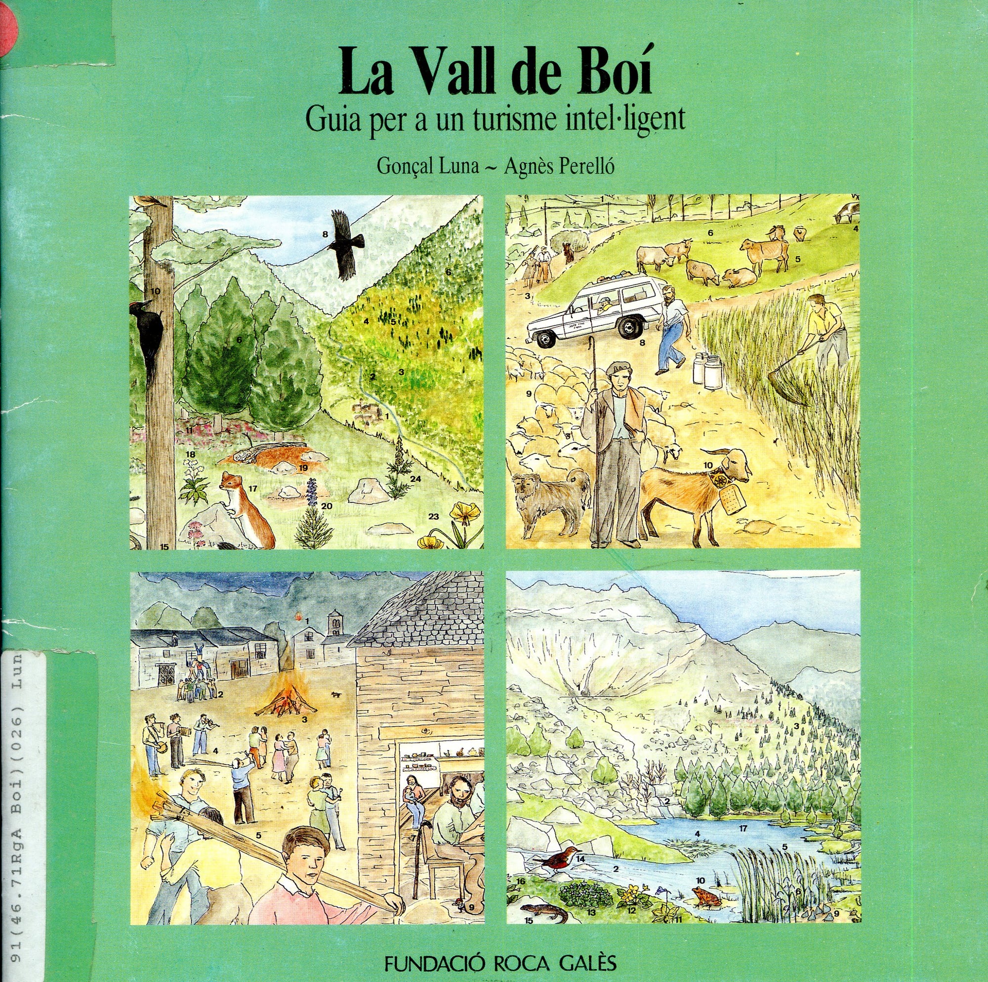 Vall de Boí, La : Guia per a un turisme intel·ligent - Portada