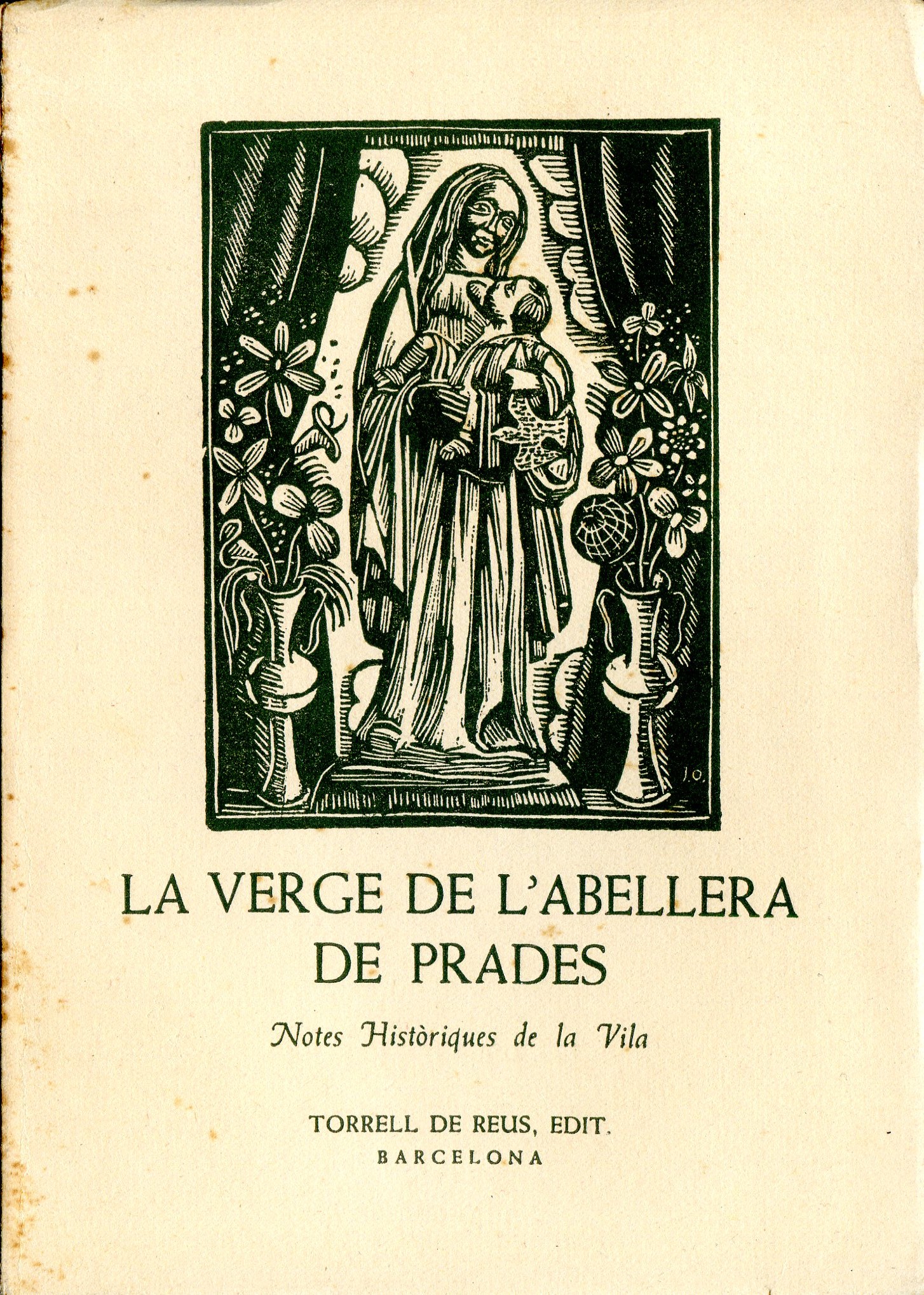 Verge de l'Abellera de Prades, La - Portada