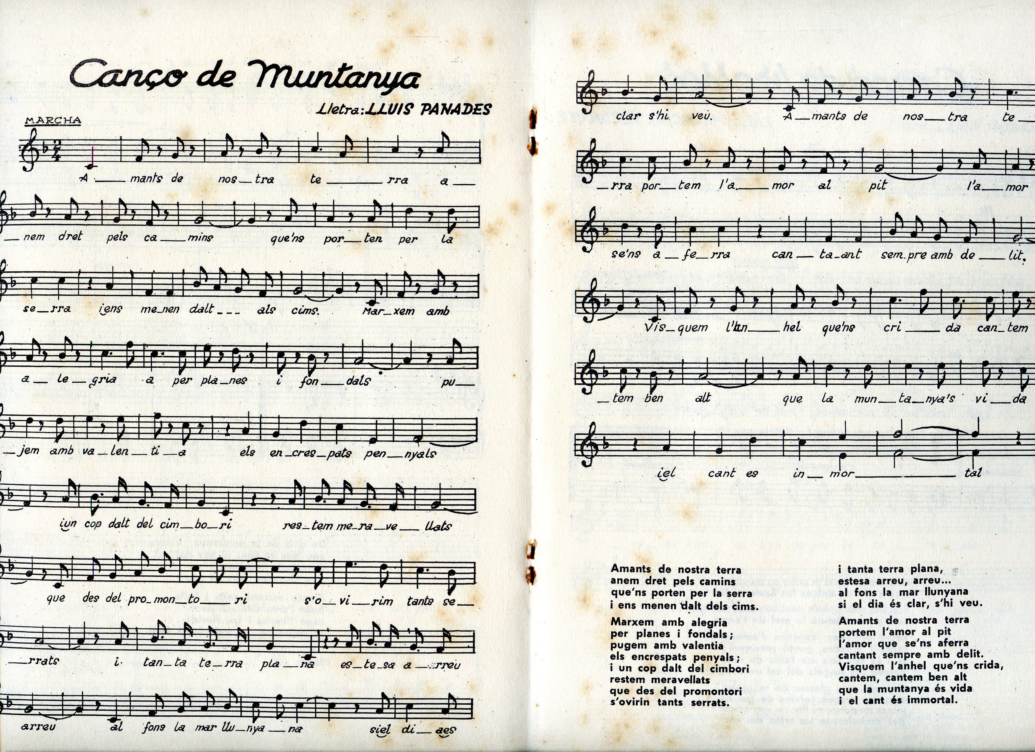 cançó i la muntanya, La - Miniatura 3