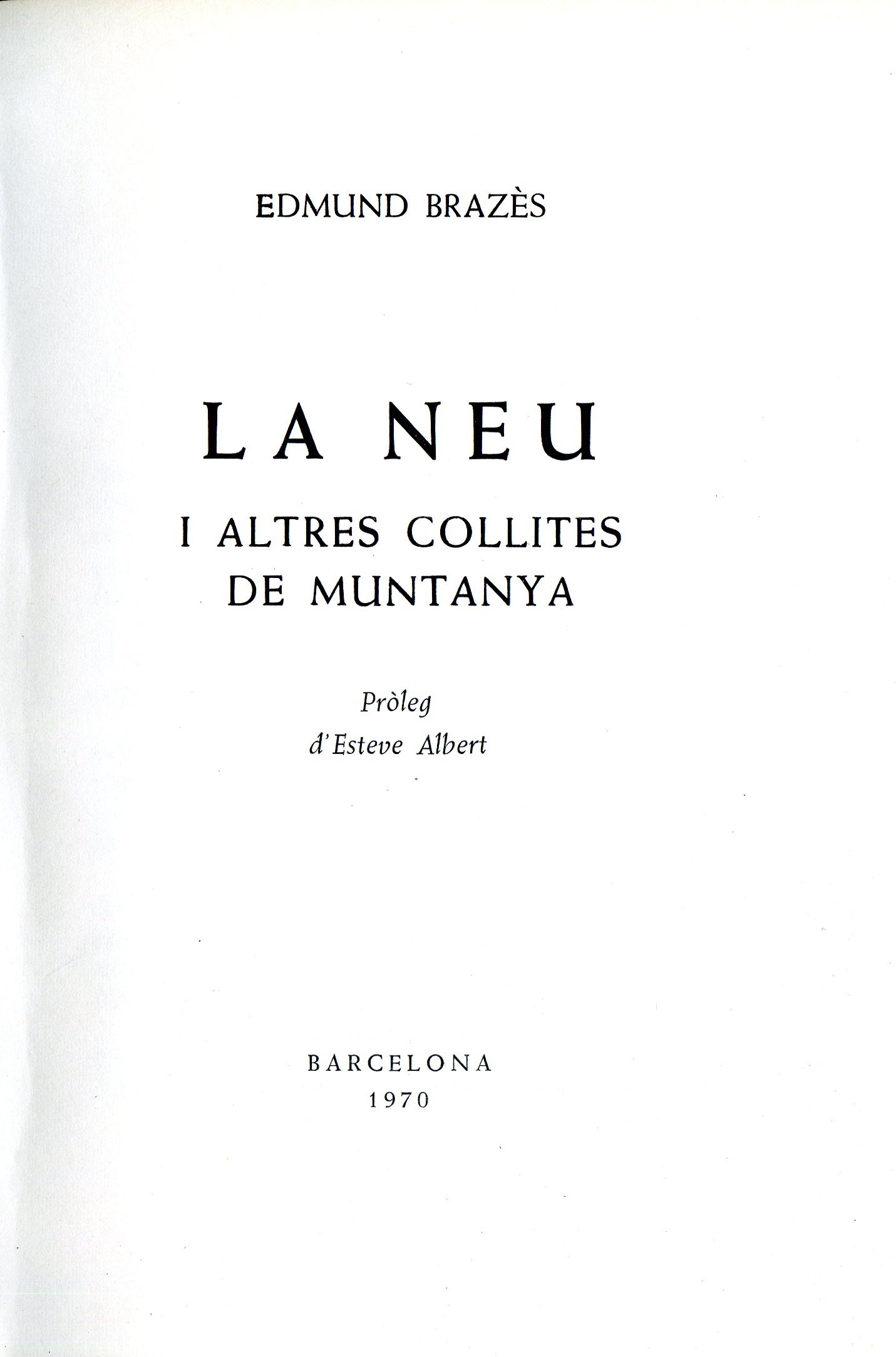 neu i altres collites de muntanya, La - Miniatura 2