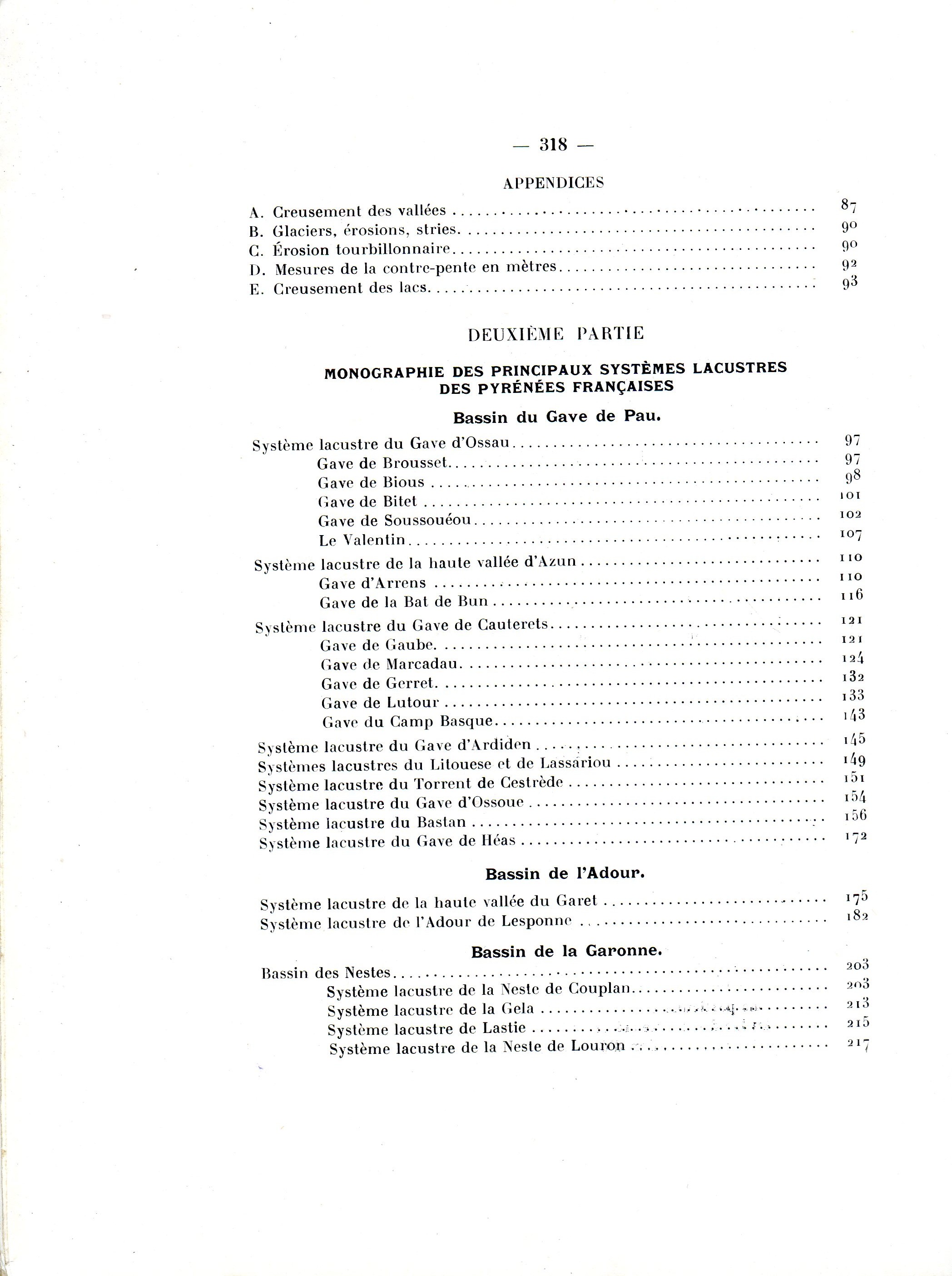 lacs des Pyrénées Françaises, Les : Commentaire de l'Atlas couronné par l'Académie des Sciences (Prix Gay, 1029) - Miniatura 2