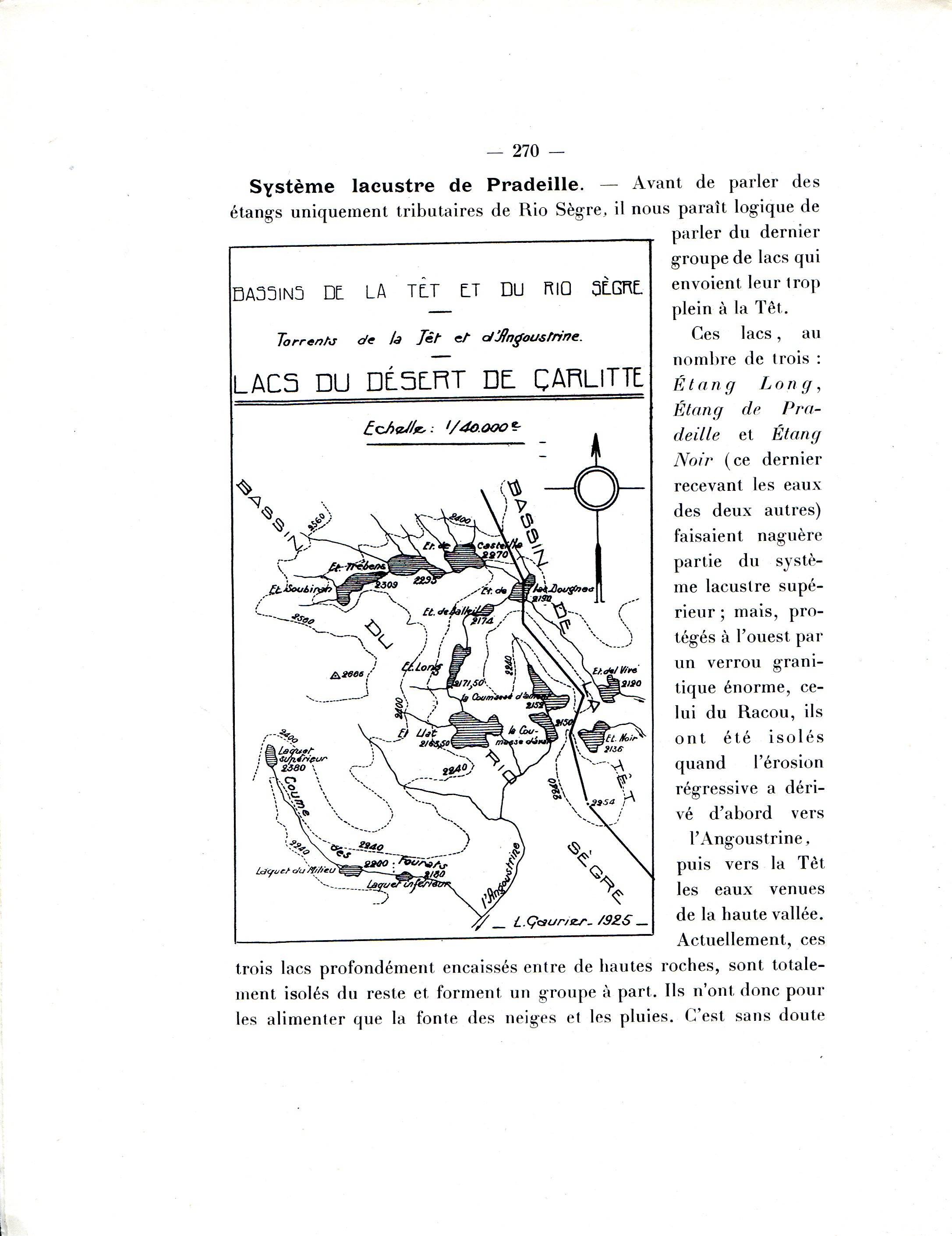 lacs des Pyrénées Françaises, Les : Commentaire de l'Atlas couronné par l'Académie des Sciences (Prix Gay, 1029) - Miniatura 5