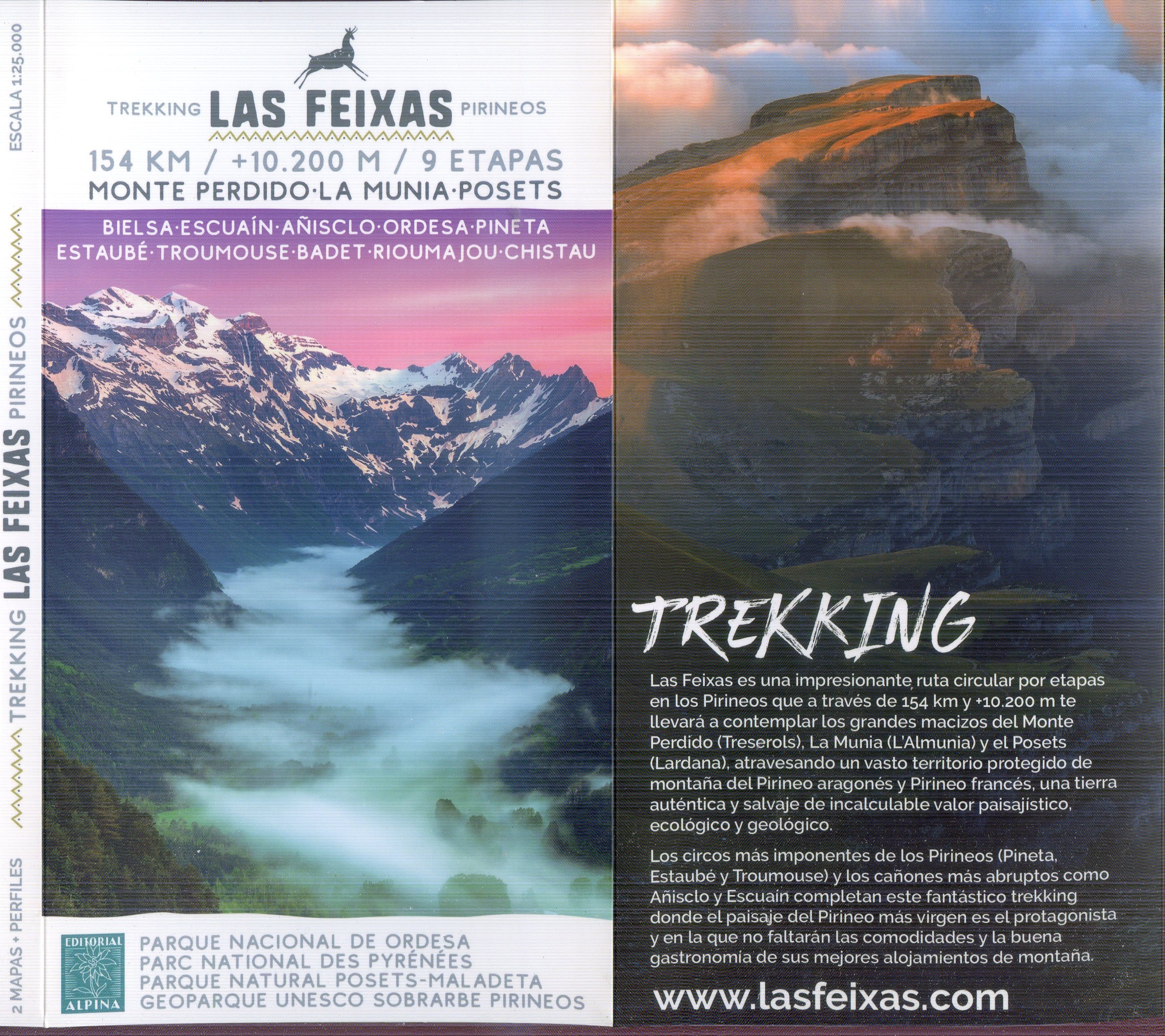 Feixas, Las : Monte Perdido·La Munia·Posets - Portada