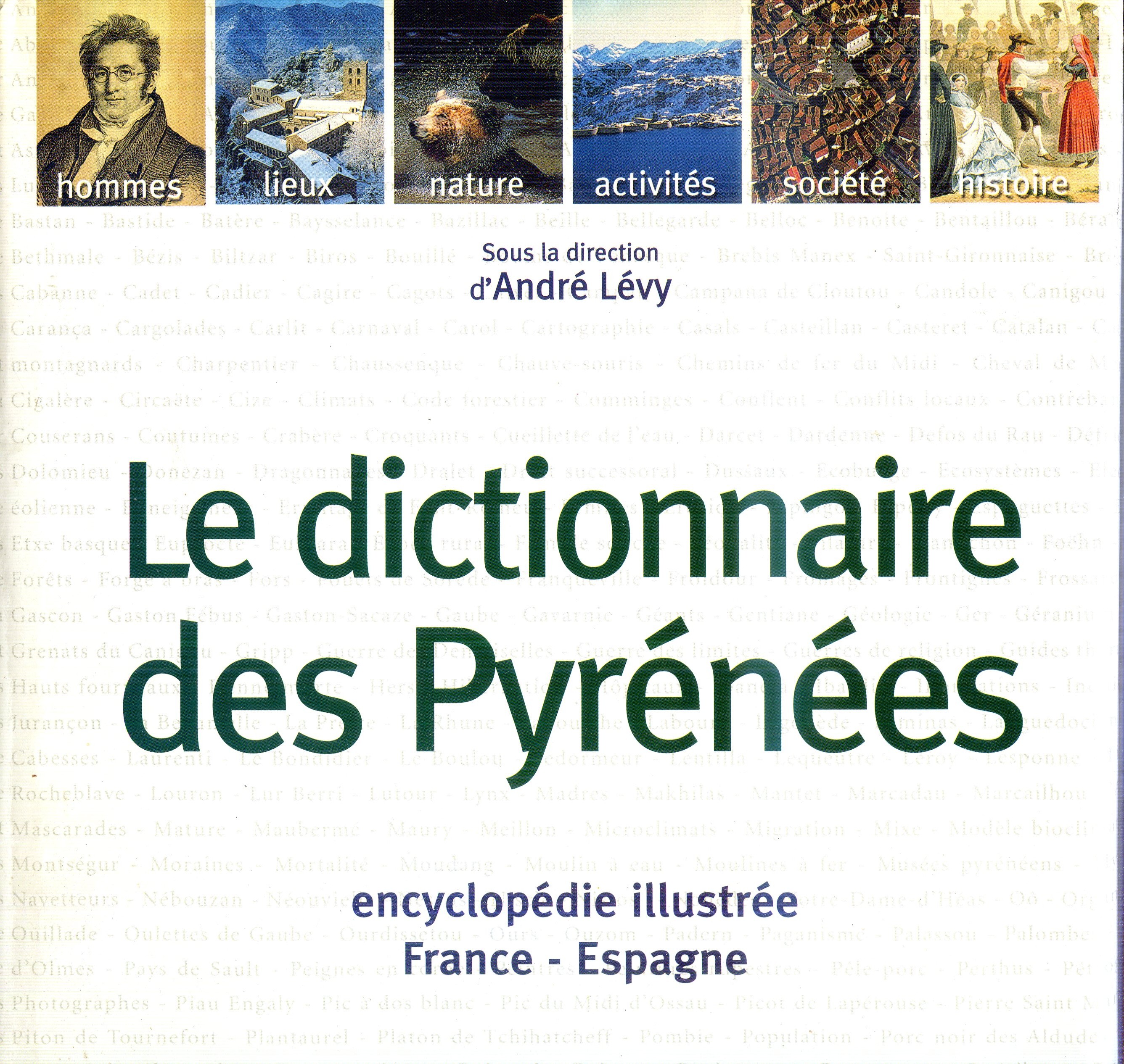 dictionnaire des Pyrénées, Le - Portada