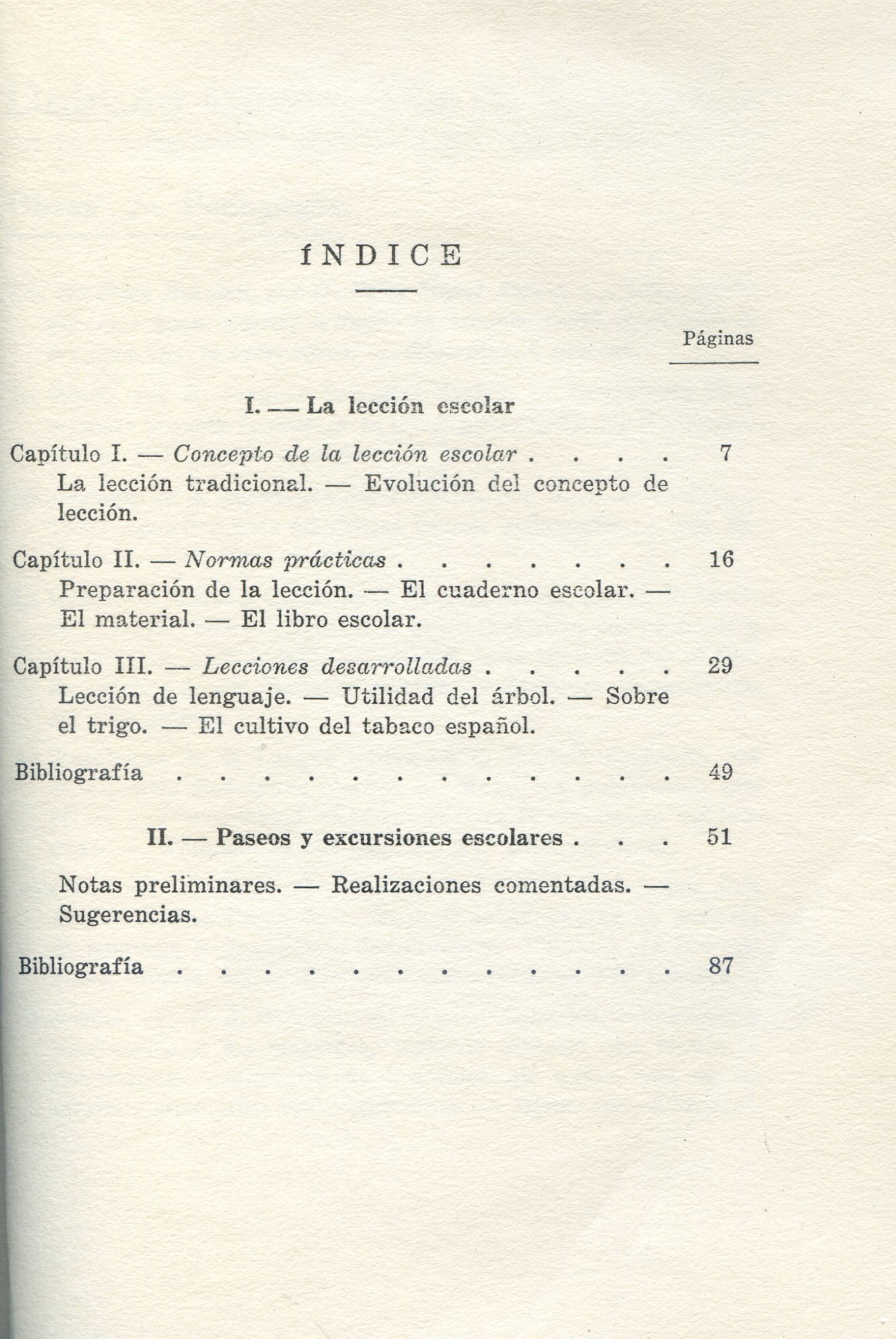 lección Escolar, La : Concepto, realizaciones y sugerencias y Paseos y Excursiones Escolares : Doctrina, realizaciones y sugerencias - Miniatura 3